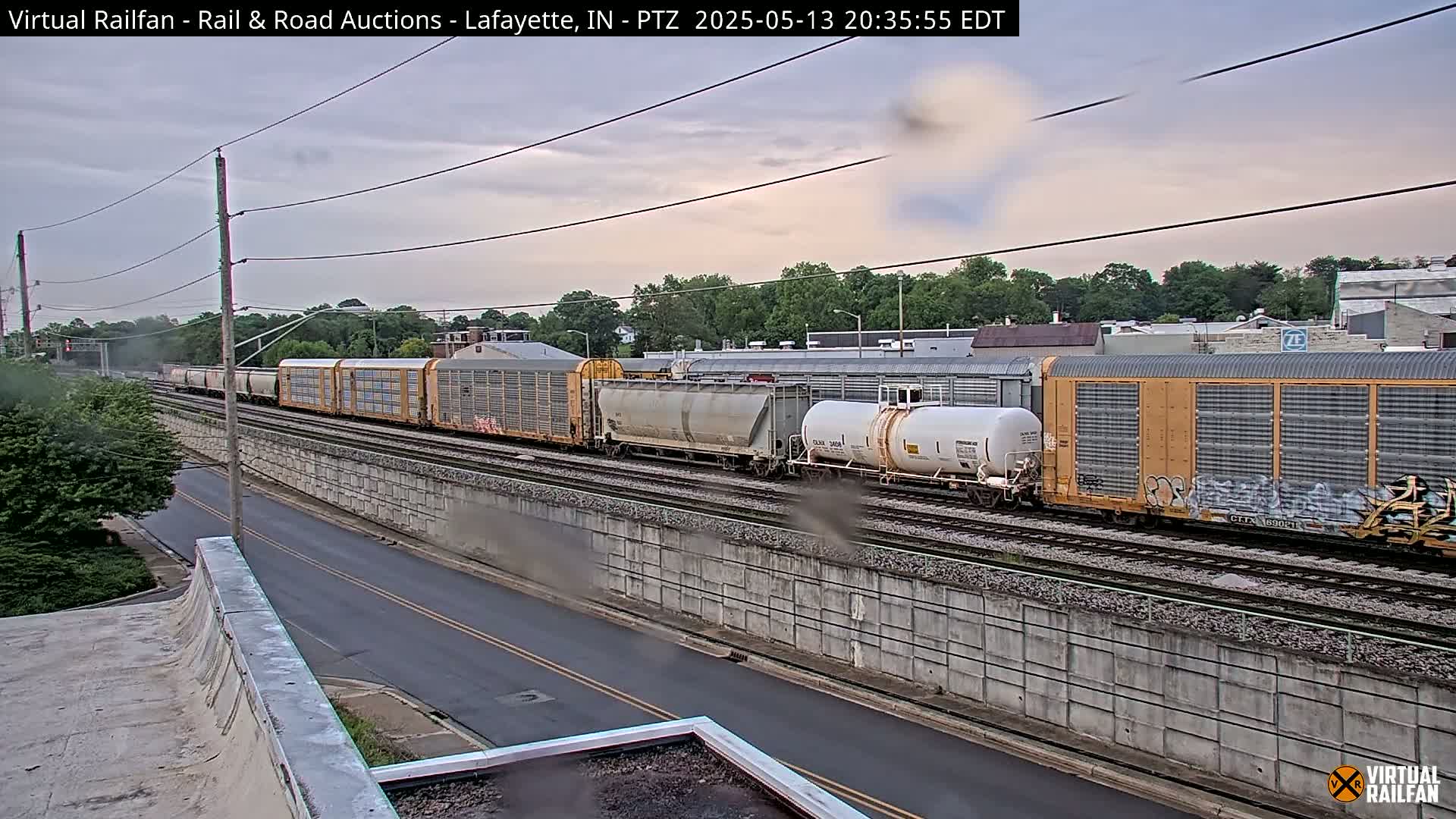 Lafayette City & Lafayette Rail & Road Auctions Live Cam - Lafayette, Tippecanoe, Indiana, USA