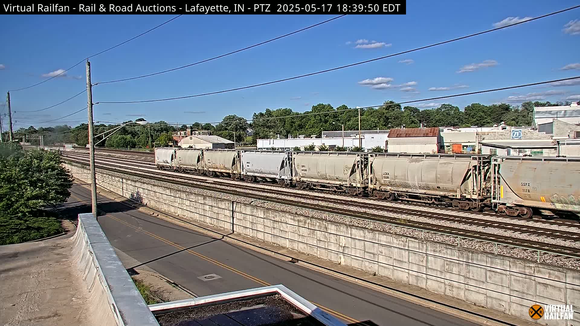 Lafayette City & Lafayette Rail & Road Auctions Live Cam - Lafayette, Tippecanoe, Indiana, USA