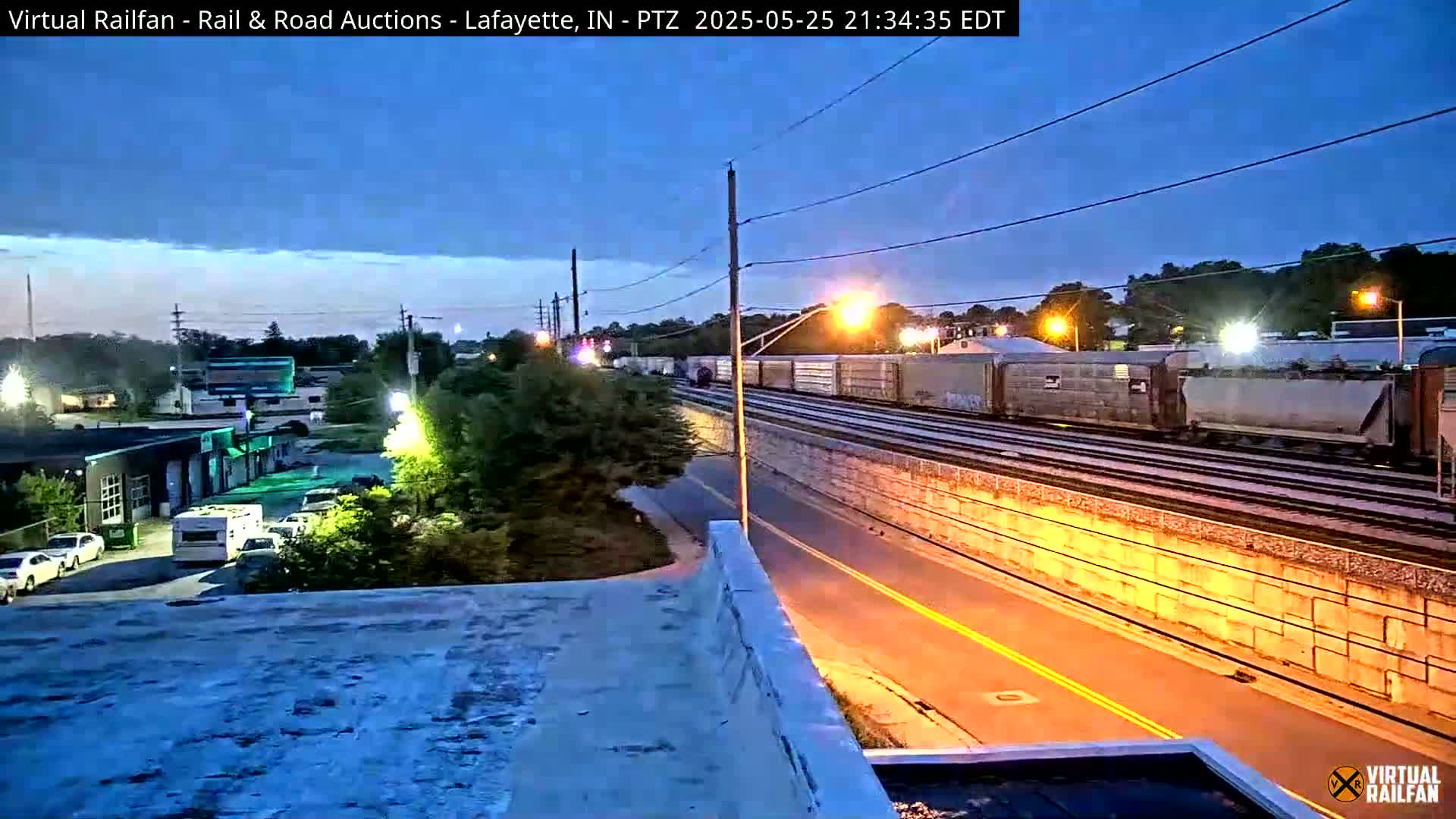 Lafayette City & Lafayette Rail & Road Auctions Live Cam - Lafayette, Tippecanoe, Indiana, USA