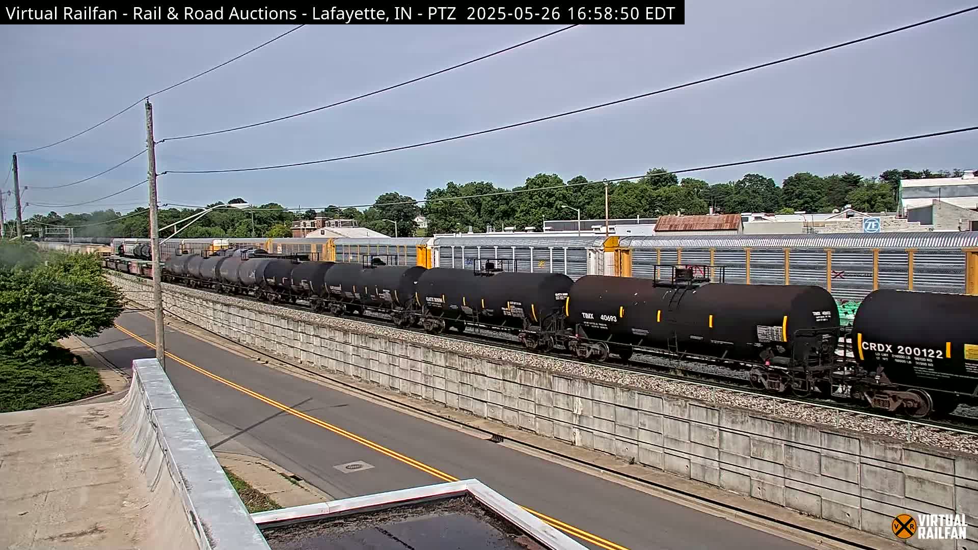 Lafayette City & Lafayette Rail & Road Auctions Live Cam - Lafayette, Tippecanoe, Indiana, USA