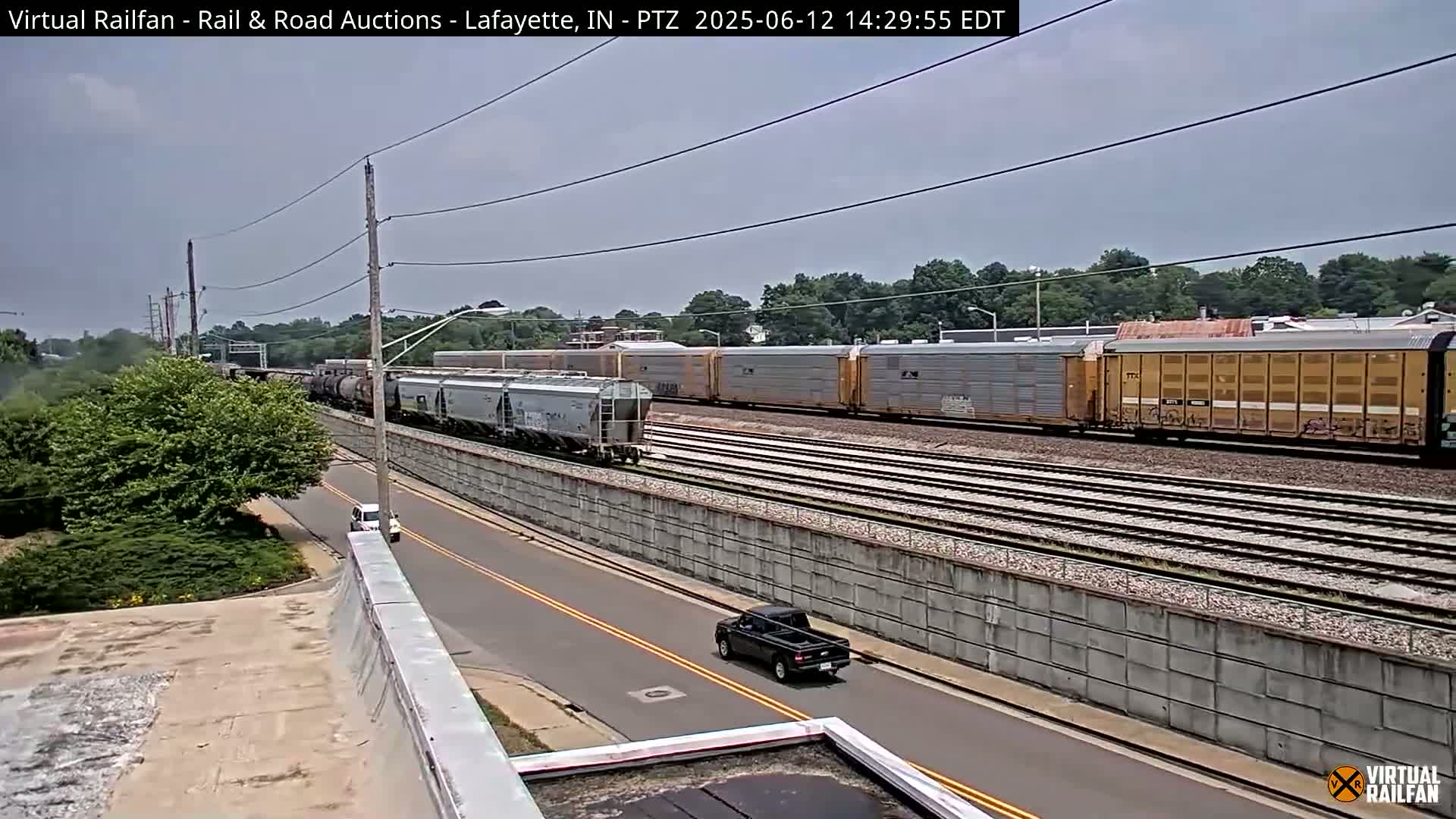 Lafayette City & Lafayette Rail & Road Auctions Live Cam - Lafayette, Tippecanoe, Indiana, USA