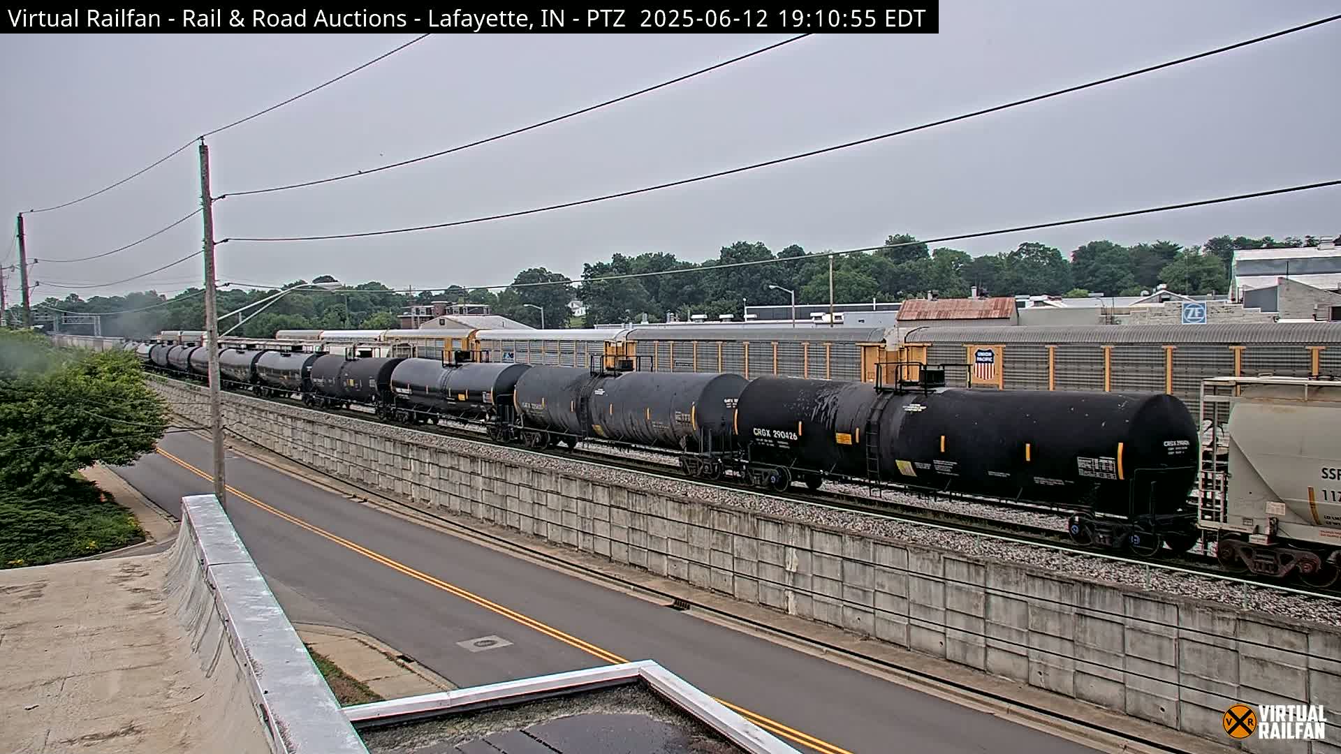 Lafayette City & Lafayette Rail & Road Auctions Live Cam - Lafayette, Tippecanoe, Indiana, USA