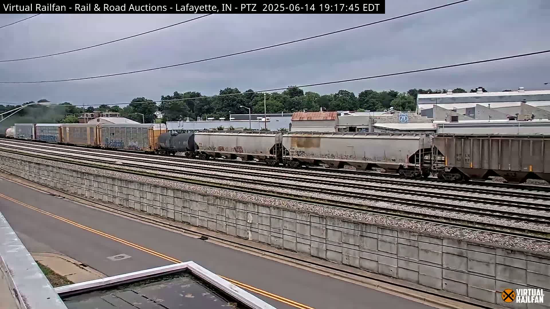 Lafayette City & Lafayette Rail & Road Auctions Live Cam - Lafayette, Tippecanoe, Indiana, USA