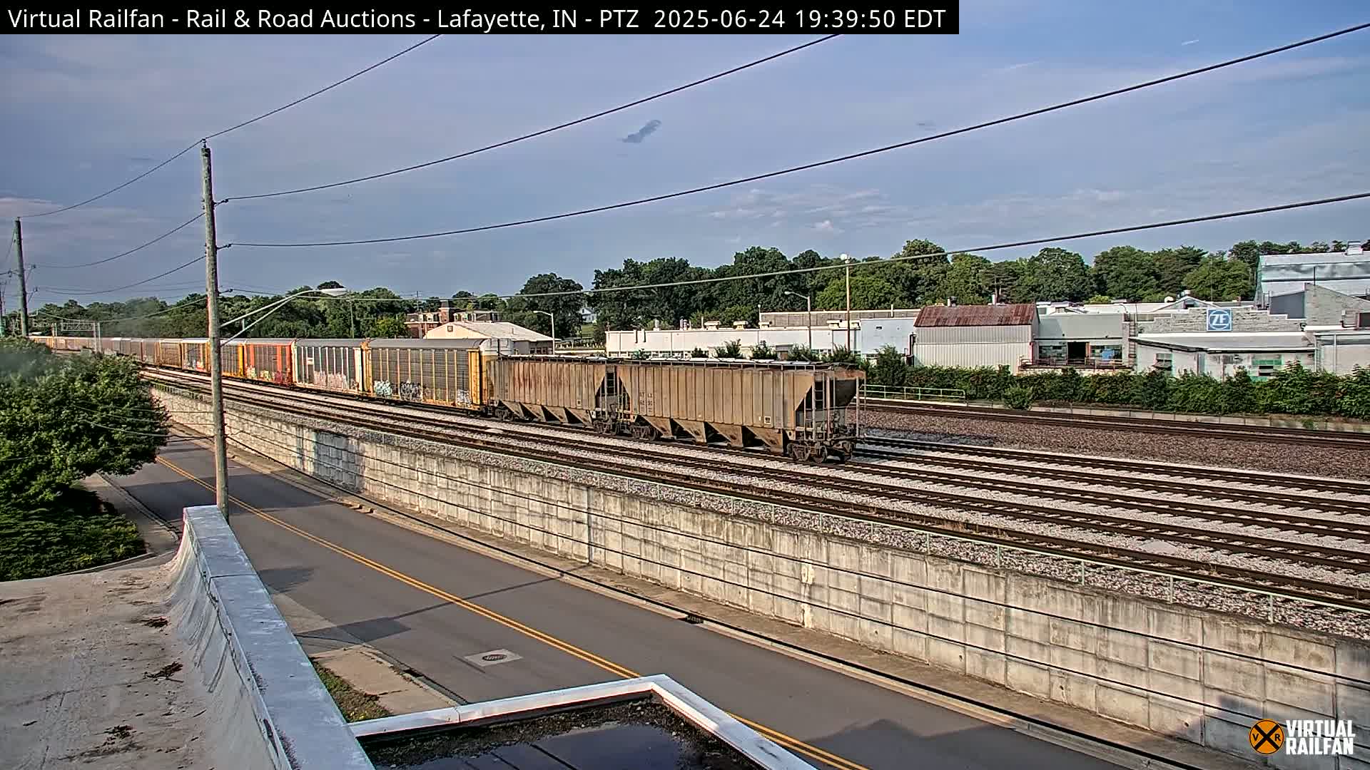 Lafayette City & Lafayette Rail & Road Auctions Live Cam - Lafayette, Tippecanoe, Indiana, USA