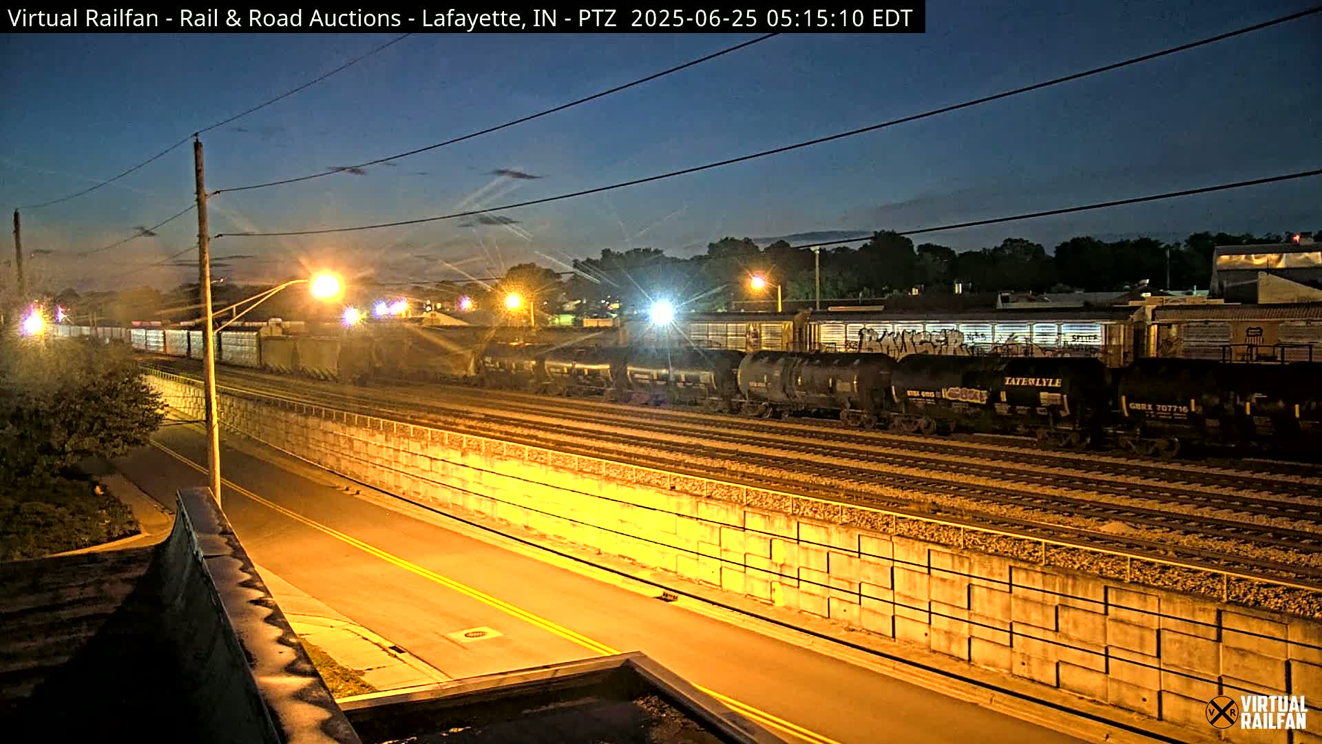 Lafayette City & Lafayette Rail & Road Auctions Live Cam - Lafayette, Tippecanoe, Indiana, USA