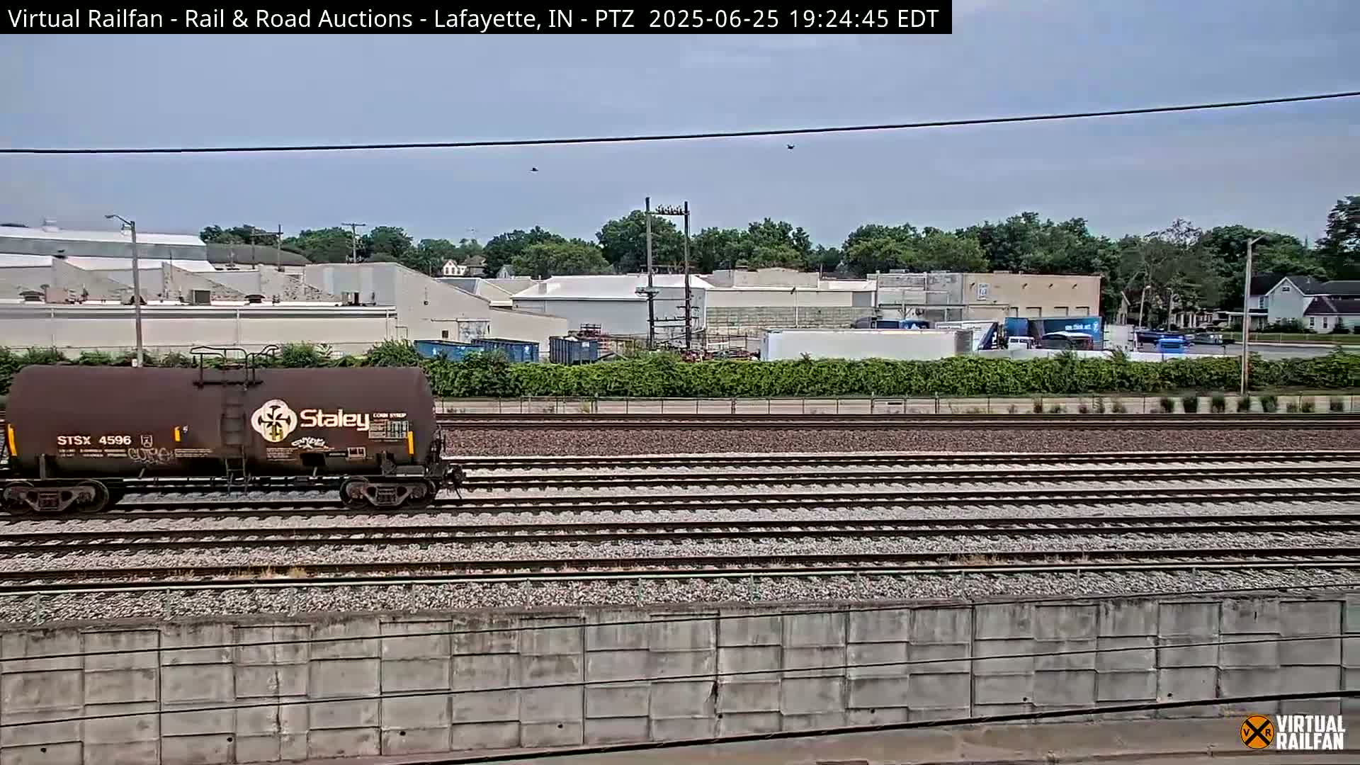 Lafayette City & Lafayette Rail & Road Auctions Live Cam - Lafayette, Tippecanoe, Indiana, USA