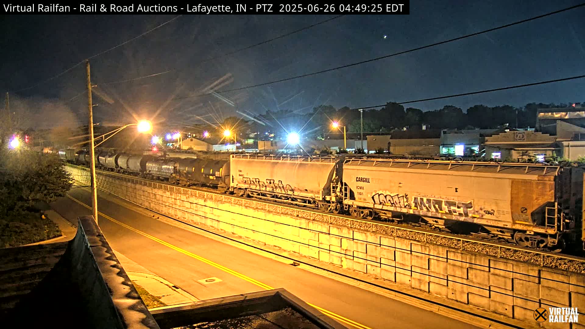 Lafayette City & Lafayette Rail & Road Auctions Live Cam - Lafayette, Tippecanoe, Indiana, USA