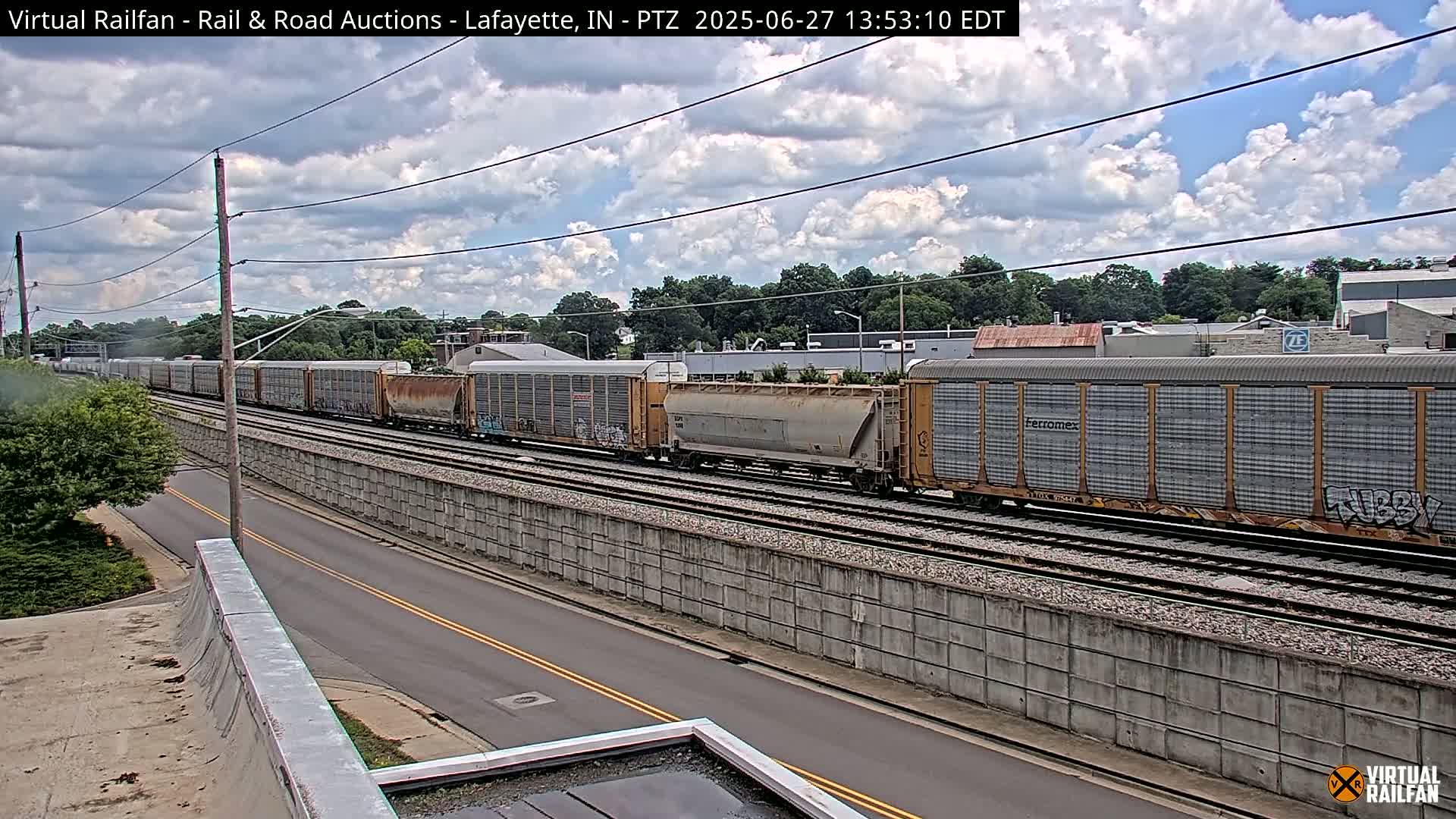 Lafayette City & Lafayette Rail & Road Auctions Live Cam - Lafayette, Tippecanoe, Indiana, USA