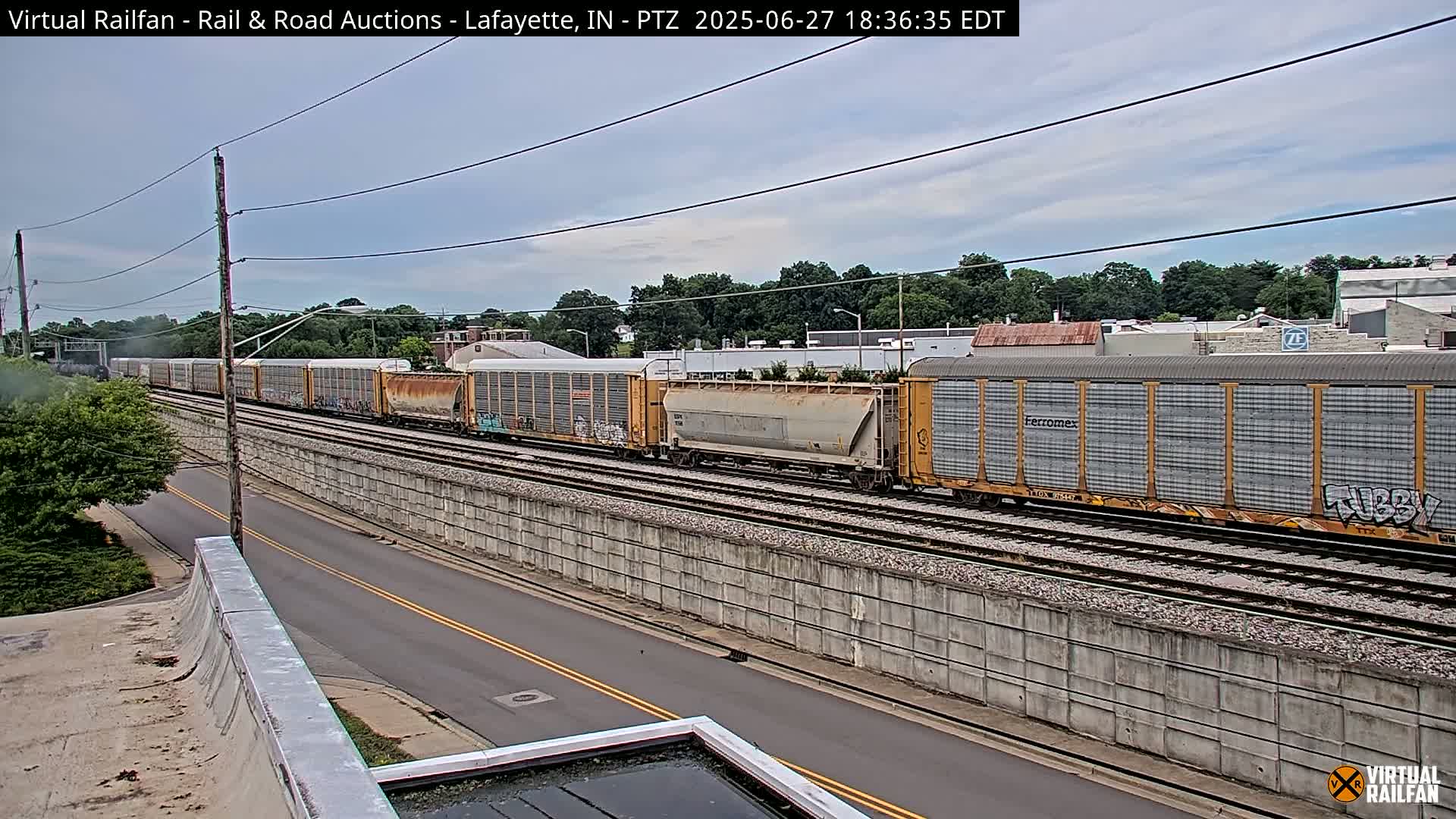 Lafayette City & Lafayette Rail & Road Auctions Live Cam - Lafayette, Tippecanoe, Indiana, USA