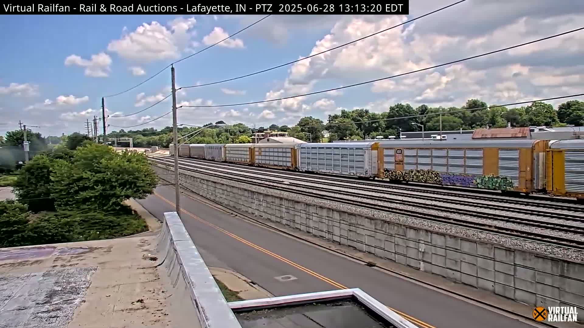 Lafayette City & Lafayette Rail & Road Auctions Live Cam - Lafayette, Tippecanoe, Indiana, USA