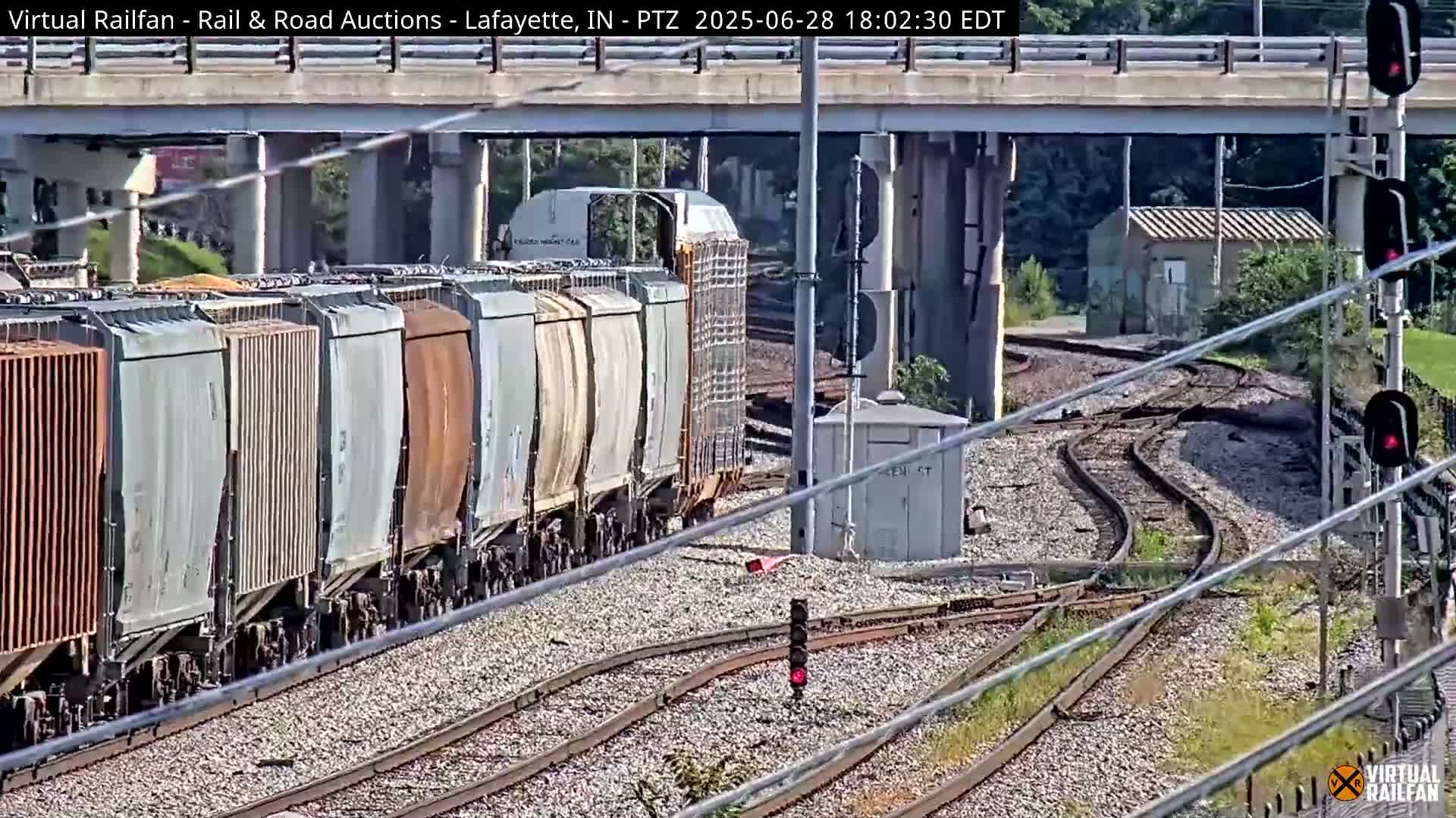 Lafayette City & Lafayette Rail & Road Auctions Live Cam - Lafayette, Tippecanoe, Indiana, USA