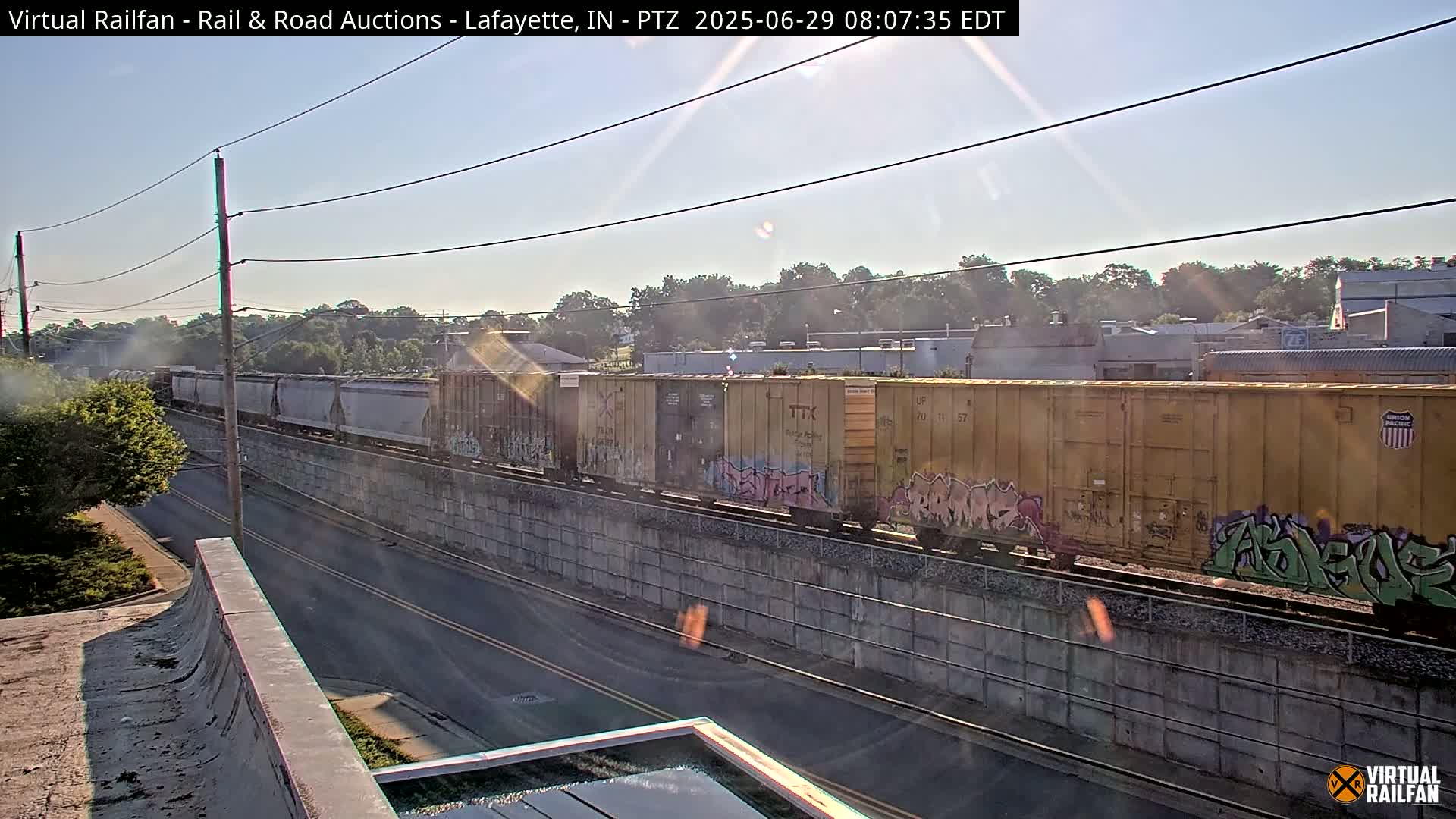 Lafayette City & Lafayette Rail & Road Auctions Live Cam - Lafayette, Tippecanoe, Indiana, USA