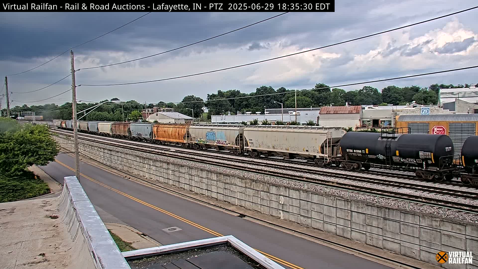 Lafayette City & Lafayette Rail & Road Auctions Live Cam - Lafayette, Tippecanoe, Indiana, USA