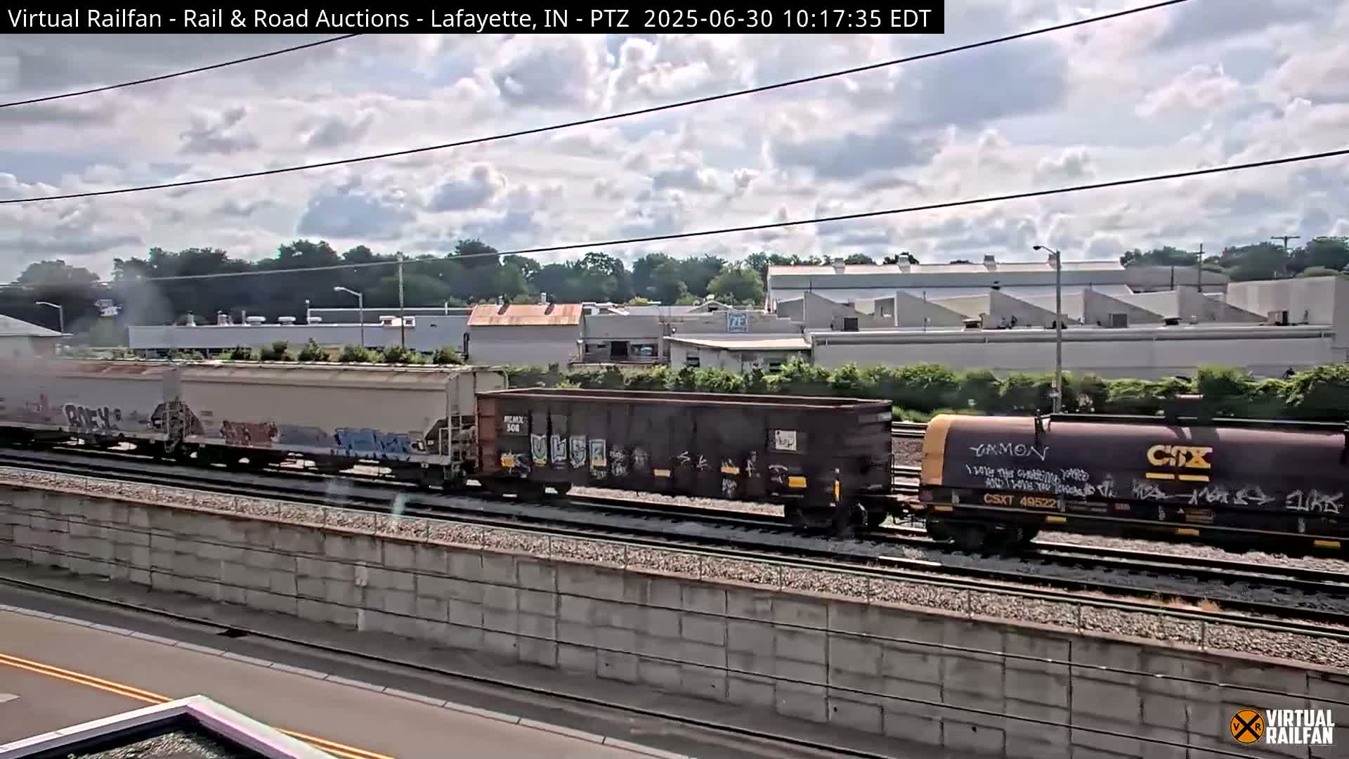 Lafayette City & Lafayette Rail & Road Auctions Live Cam - Lafayette, Tippecanoe, Indiana, USA