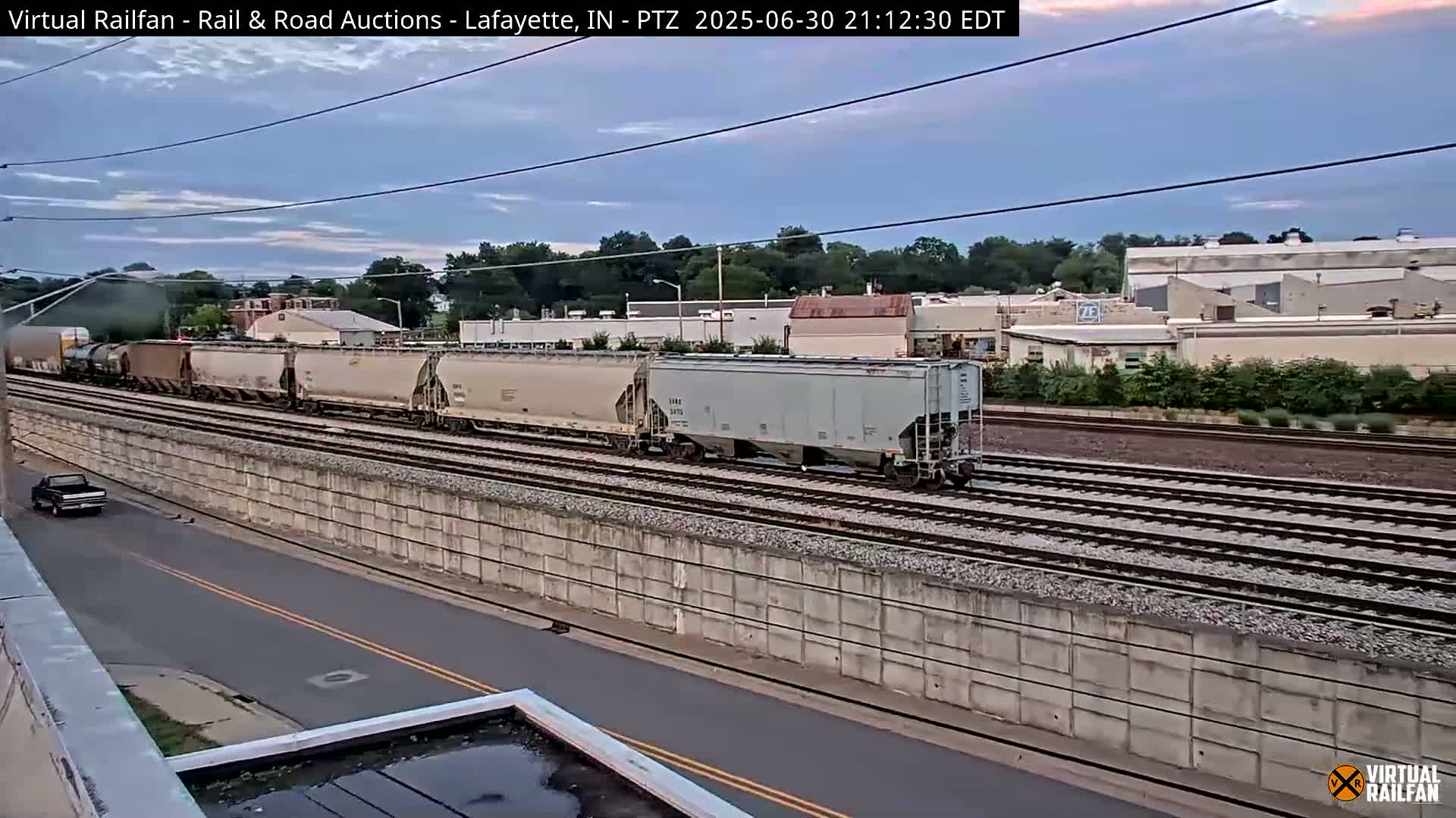 Lafayette City & Lafayette Rail & Road Auctions Live Cam - Lafayette, Tippecanoe, Indiana, USA