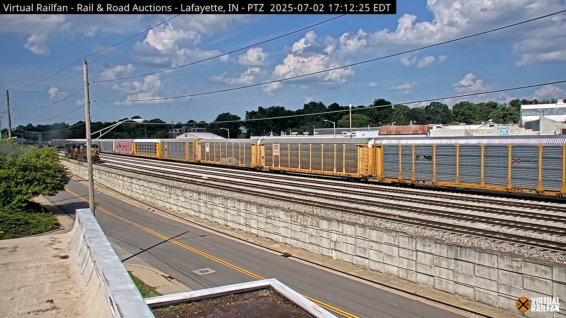 Lafayette City & Lafayette Rail & Road Auctions Live Cam - Lafayette, Tippecanoe, Indiana, USA