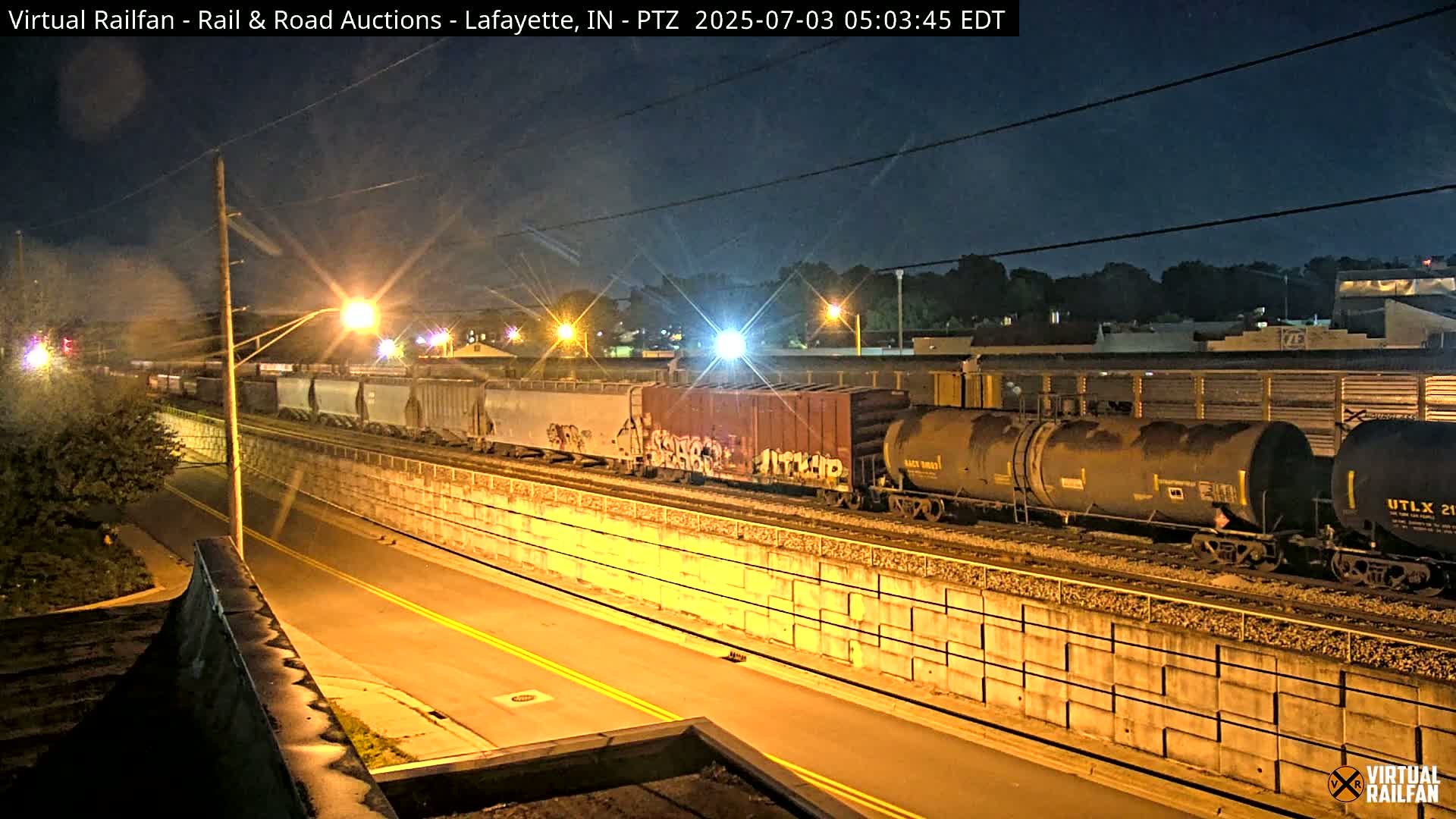 Lafayette City & Lafayette Rail & Road Auctions Live Cam - Lafayette, Tippecanoe, Indiana, USA