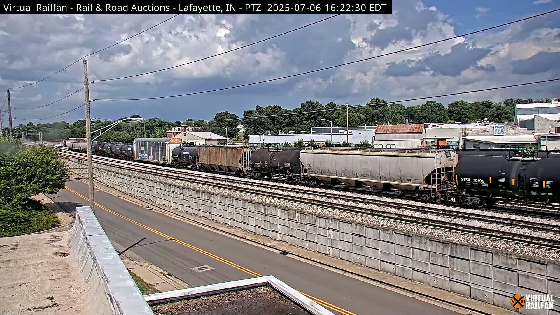 Lafayette City & Lafayette Rail & Road Auctions Live Cam - Lafayette, Tippecanoe, Indiana, USA