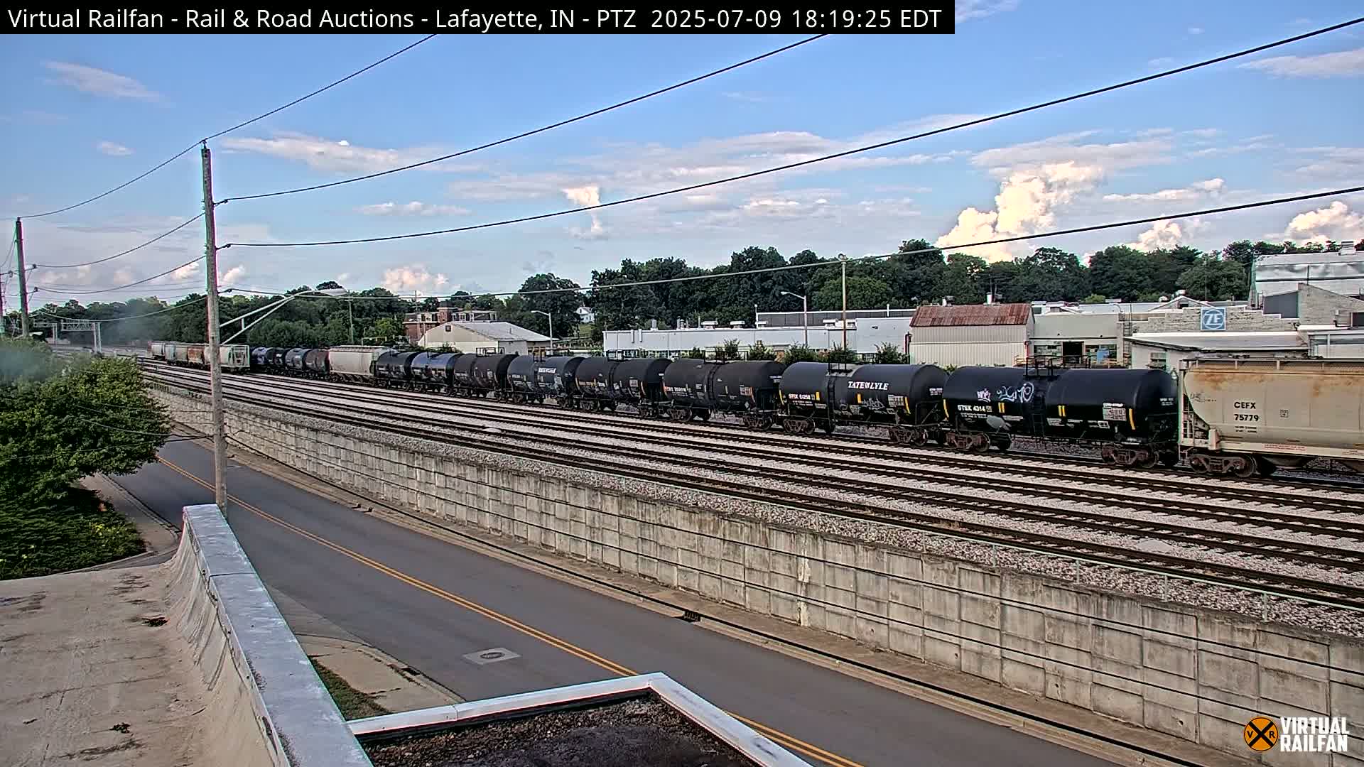 Lafayette City & Lafayette Rail & Road Auctions Live Cam - Lafayette, Tippecanoe, Indiana, USA