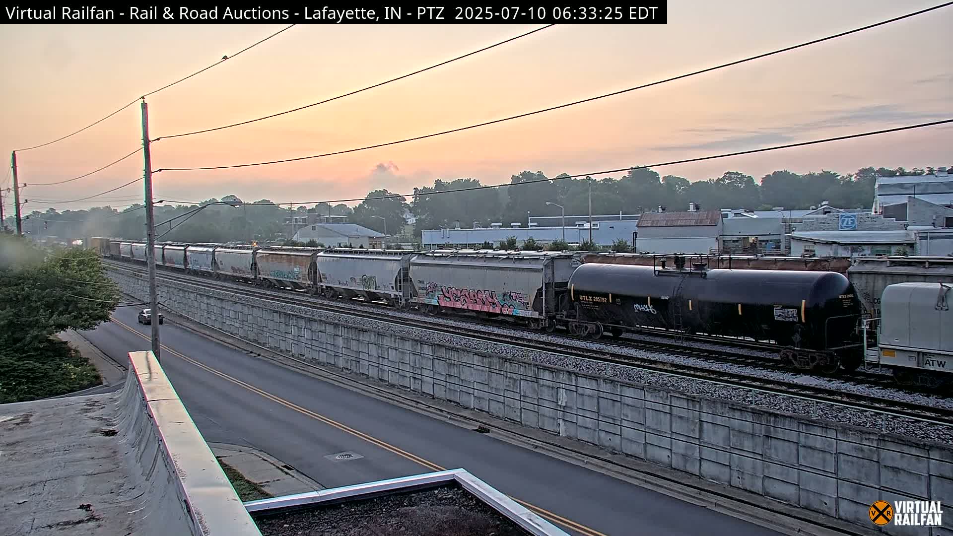 Lafayette City & Lafayette Rail & Road Auctions Live Cam - Lafayette, Tippecanoe, Indiana, USA
