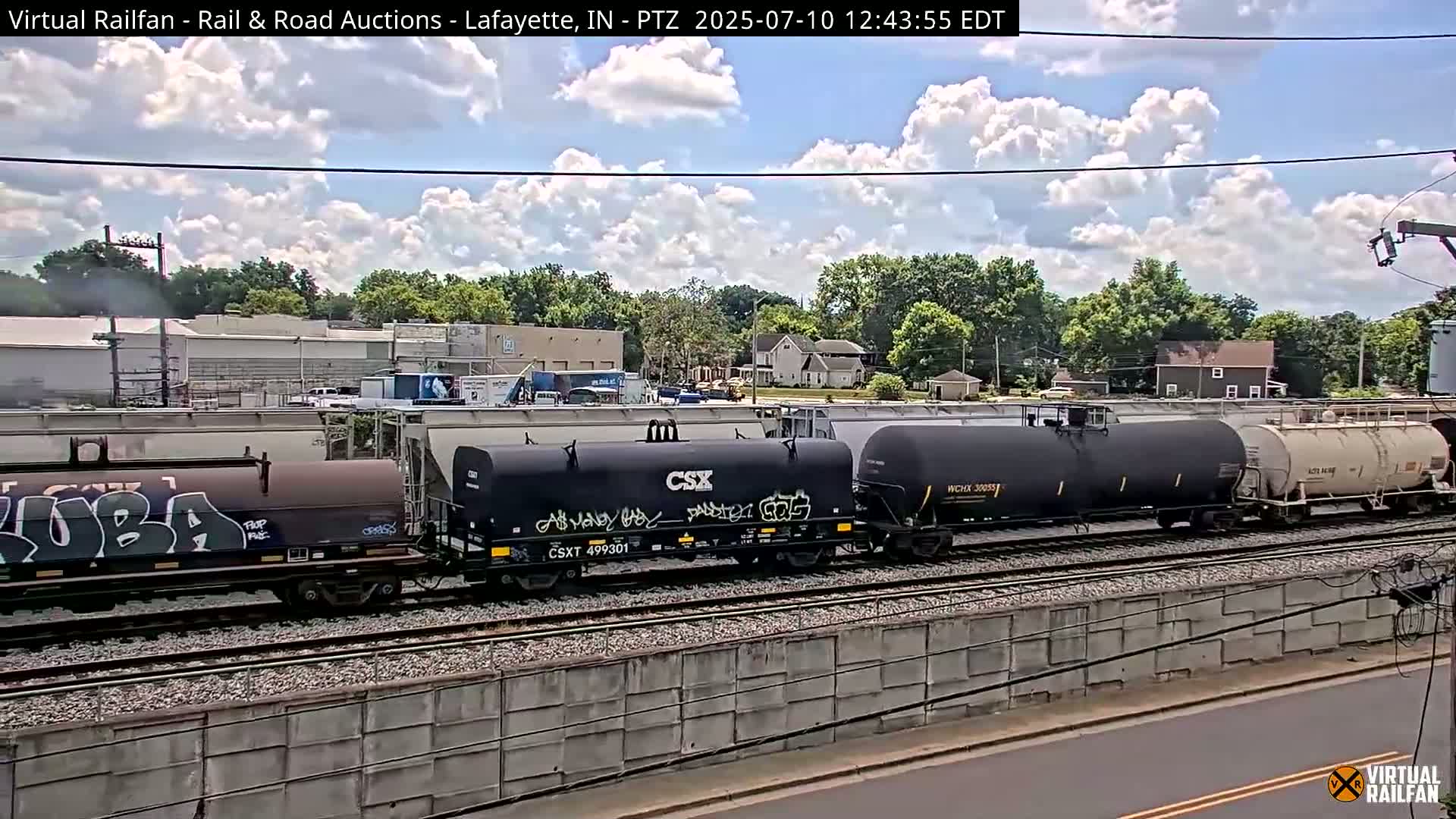Lafayette City & Lafayette Rail & Road Auctions Live Cam - Lafayette, Tippecanoe, Indiana, USA