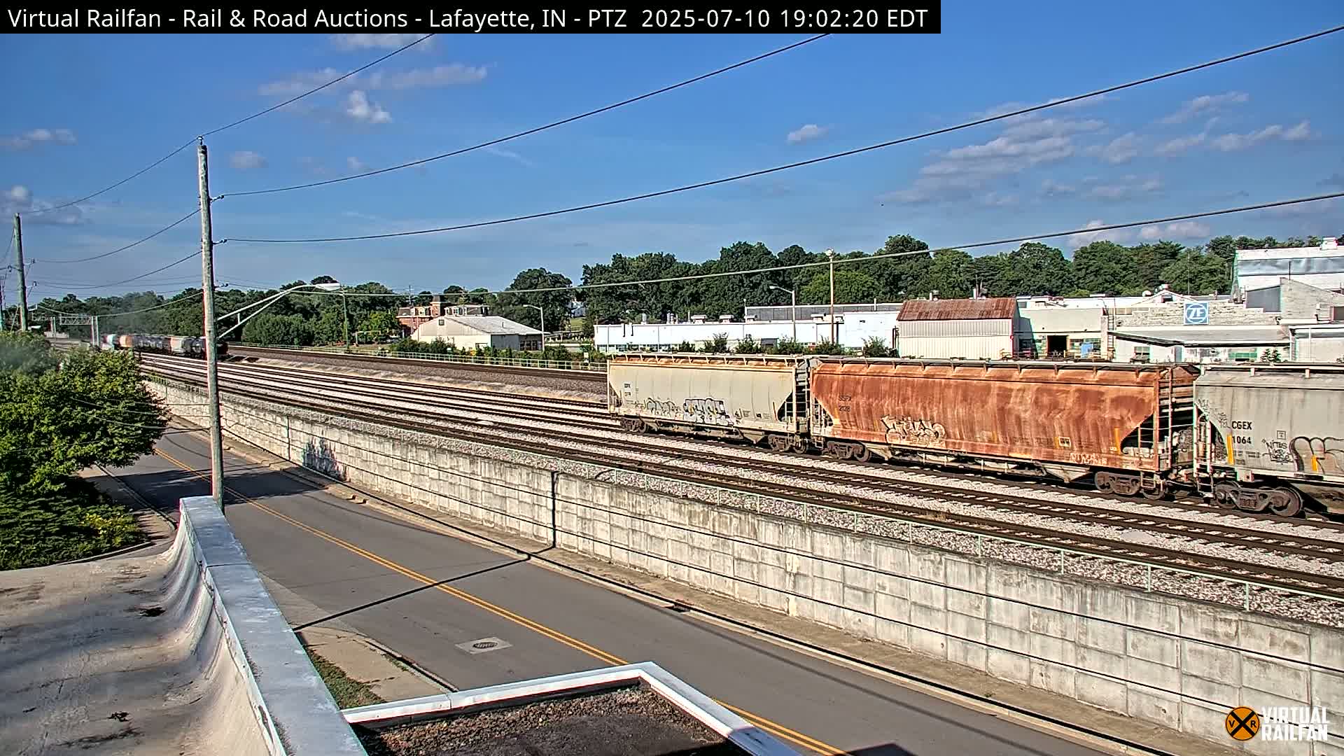 Lafayette City & Lafayette Rail & Road Auctions Live Cam - Lafayette, Tippecanoe, Indiana, USA