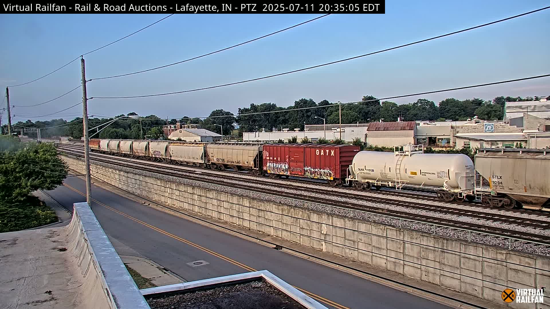 Lafayette City & Lafayette Rail & Road Auctions Live Cam - Lafayette, Tippecanoe, Indiana, USA