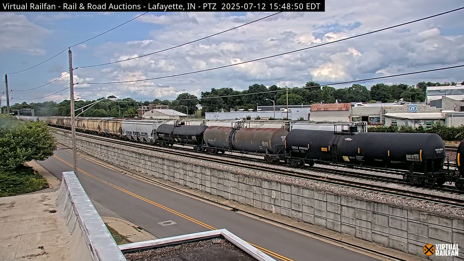 Lafayette City & Lafayette Rail & Road Auctions Live Cam - Lafayette, Tippecanoe, Indiana, USA