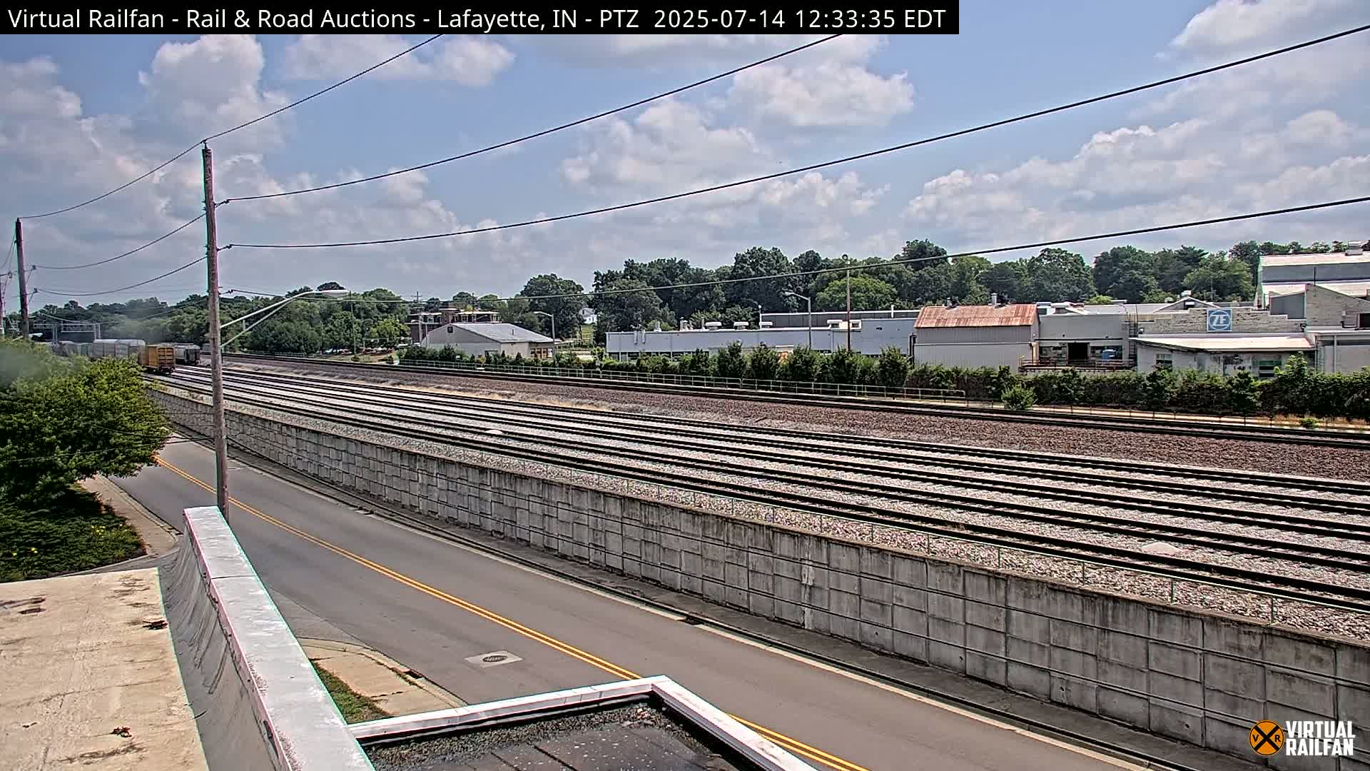 Lafayette City & Lafayette Rail & Road Auctions Live Cam - Lafayette, Tippecanoe, Indiana, USA