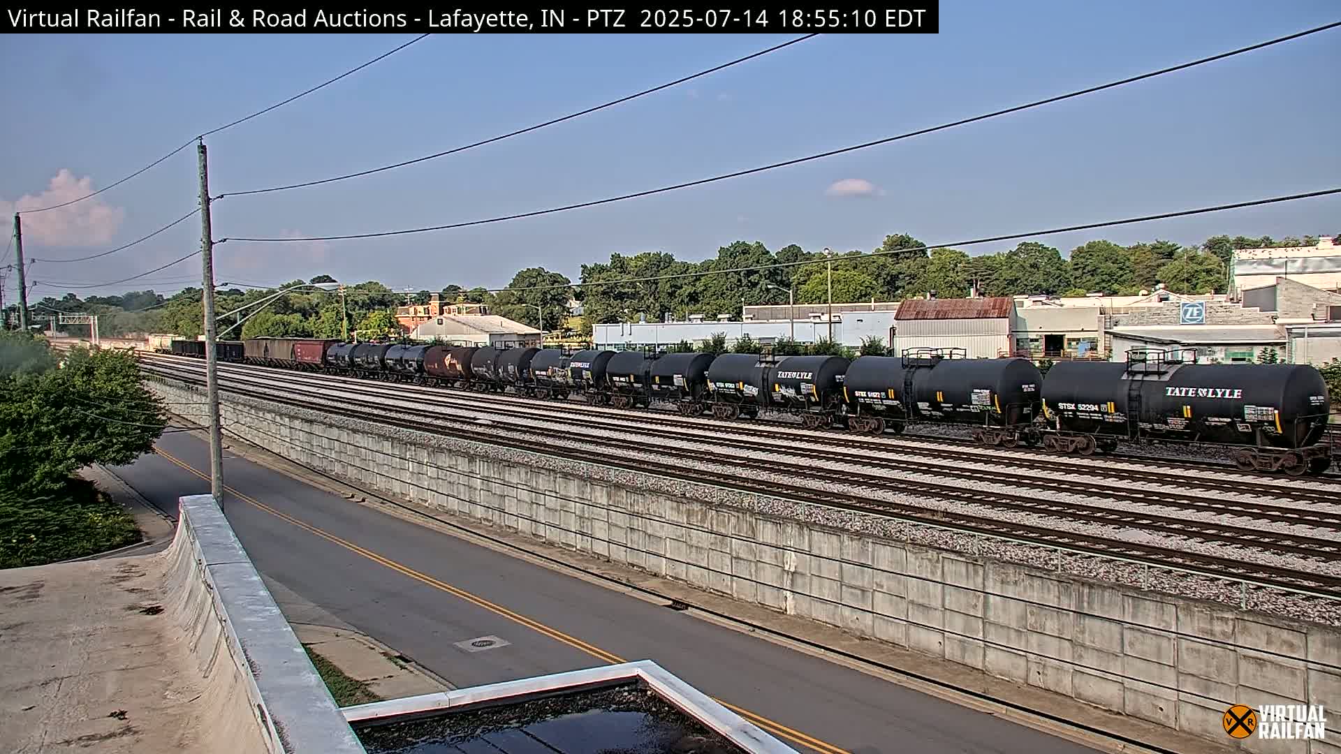 Lafayette City & Lafayette Rail & Road Auctions Live Cam - Lafayette, Tippecanoe, Indiana, USA