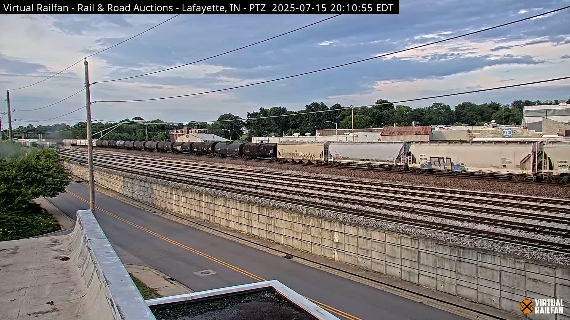 Lafayette City & Lafayette Rail & Road Auctions Live Cam - Lafayette, Tippecanoe, Indiana, USA