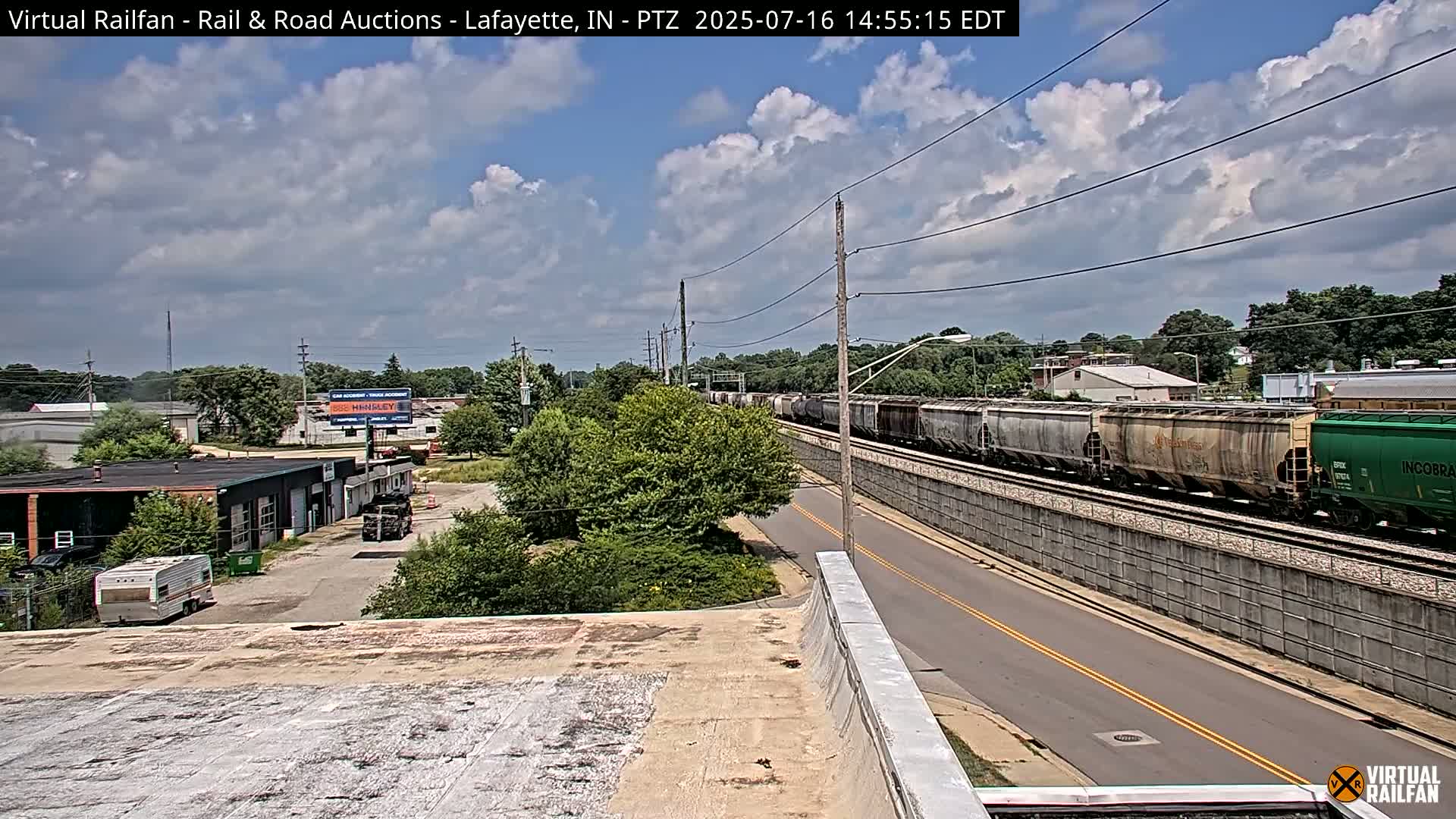 Lafayette City & Lafayette Rail & Road Auctions Live Cam - Lafayette, Tippecanoe, Indiana, USA