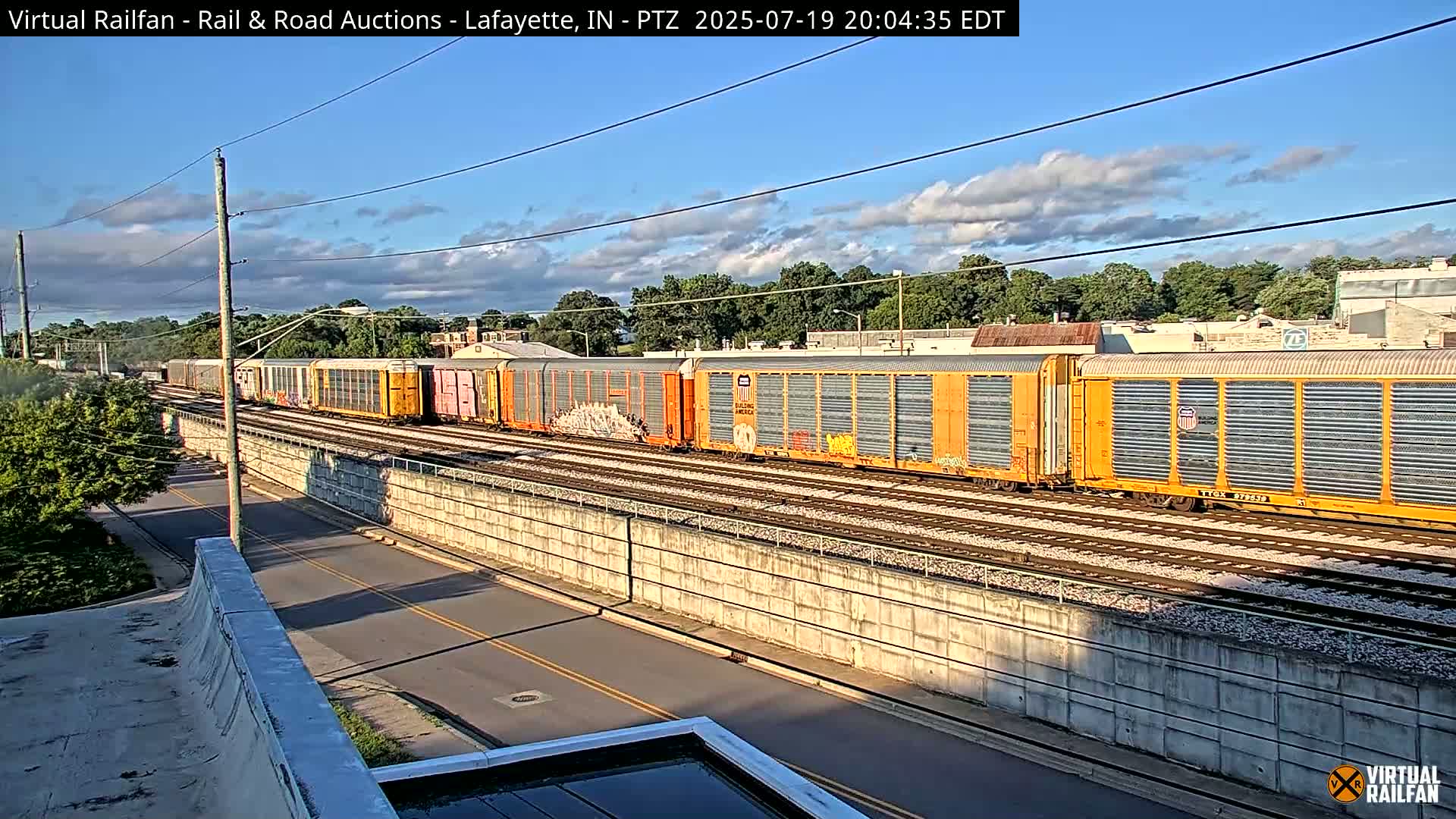 Lafayette City & Lafayette Rail & Road Auctions Live Cam - Lafayette, Tippecanoe, Indiana, USA
