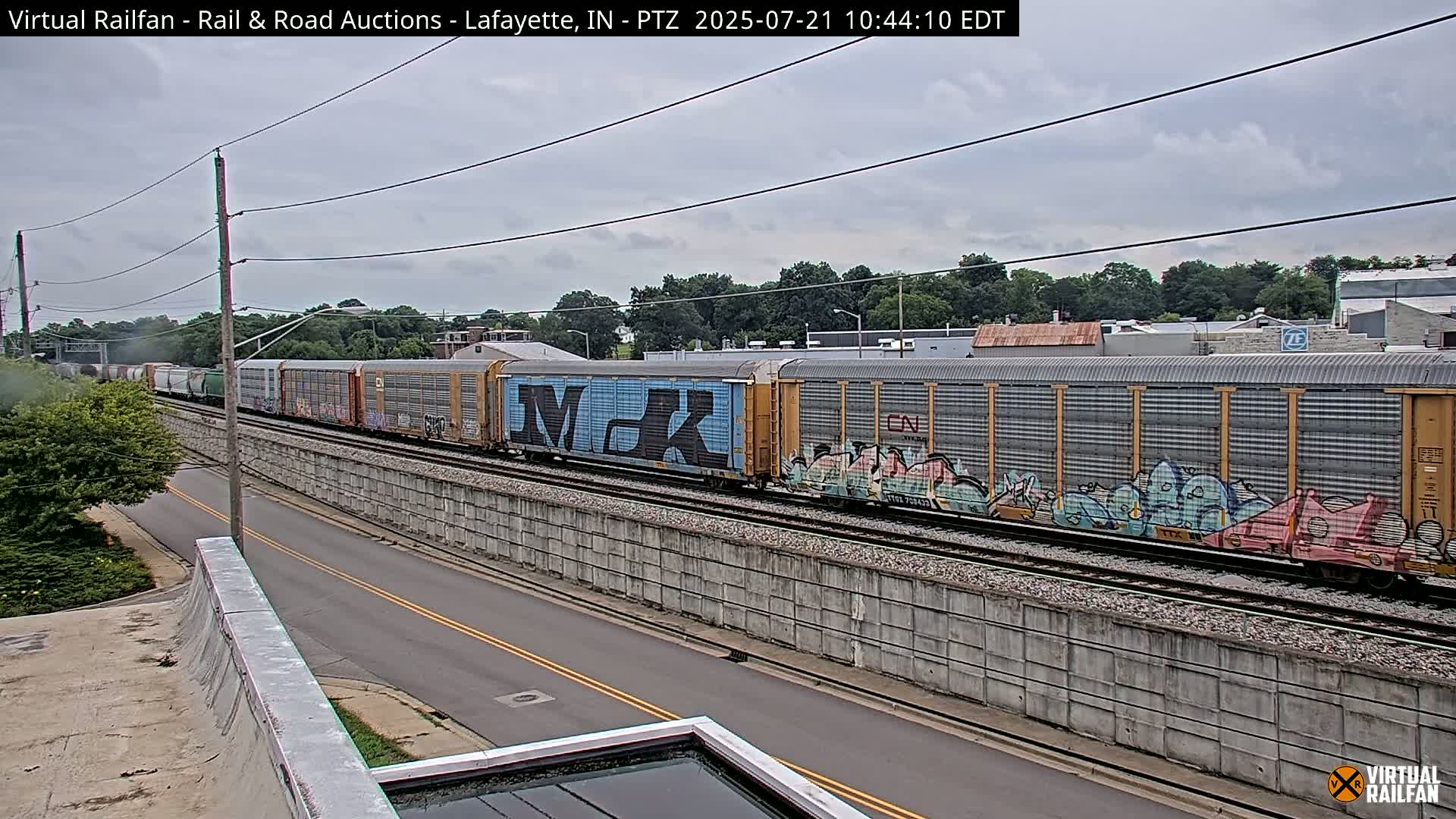 Lafayette City & Lafayette Rail & Road Auctions Live Cam - Lafayette, Tippecanoe, Indiana, USA