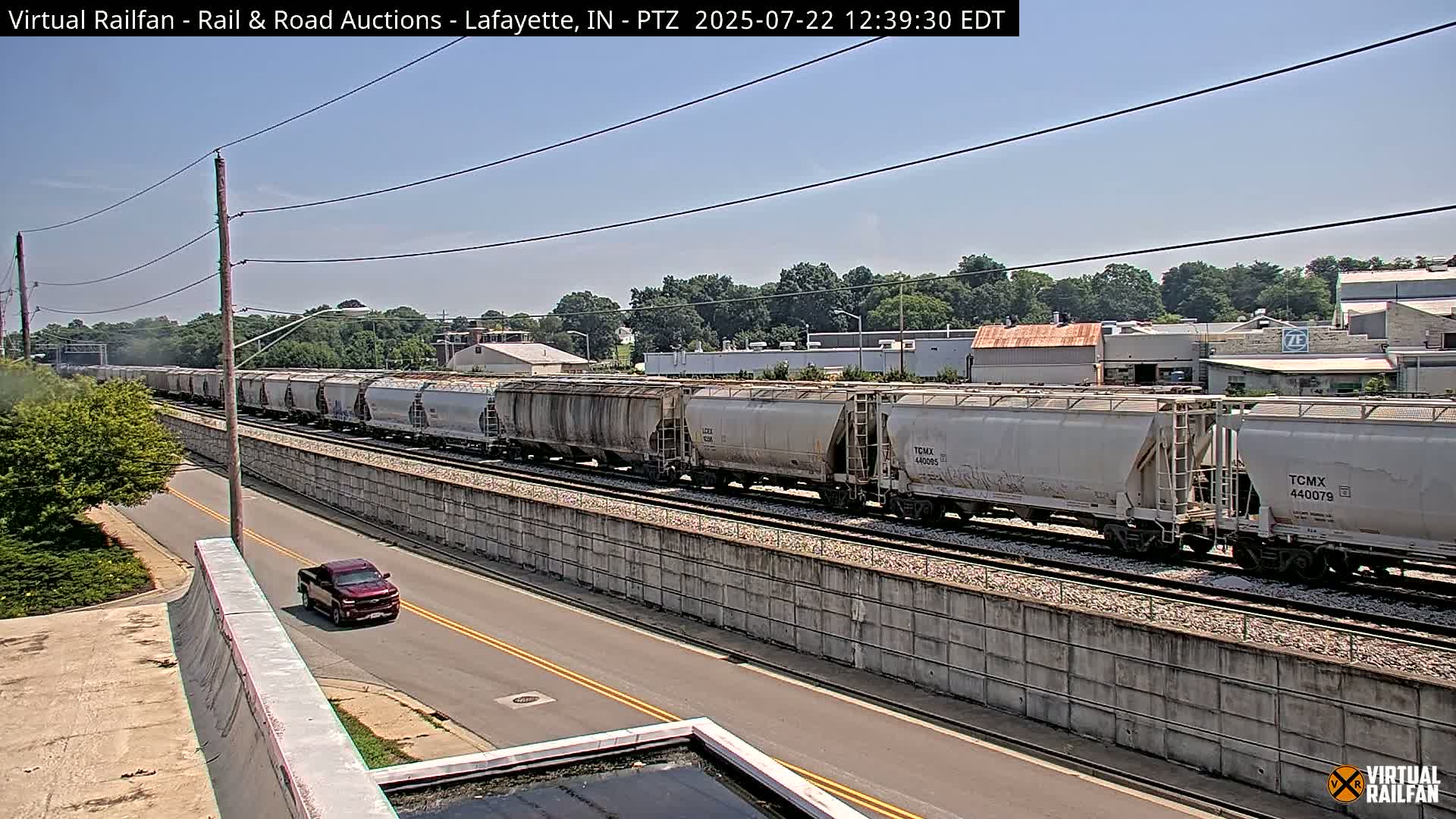 Lafayette City & Lafayette Rail & Road Auctions Live Cam - Lafayette, Tippecanoe, Indiana, USA