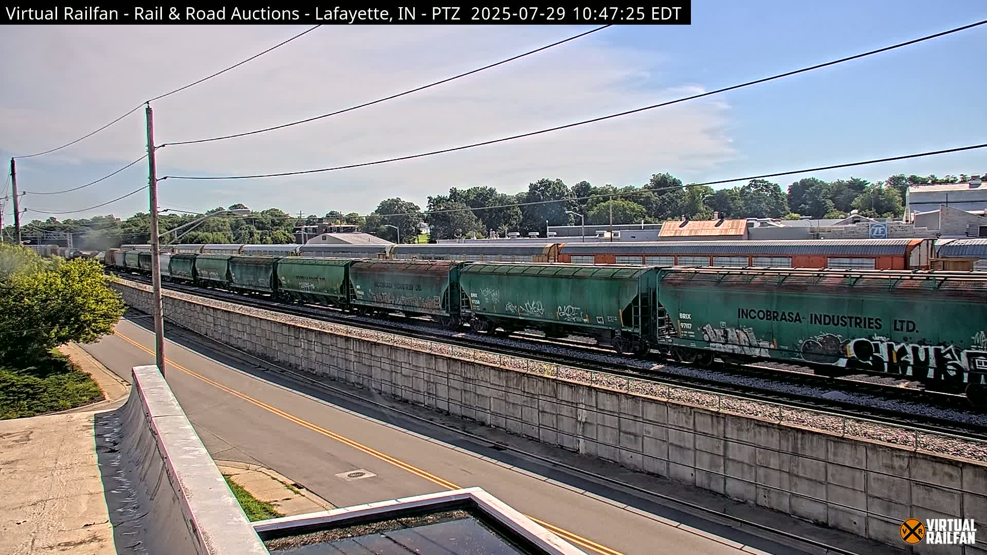 Lafayette City & Lafayette Rail & Road Auctions Live Cam - Lafayette, Tippecanoe, Indiana, USA