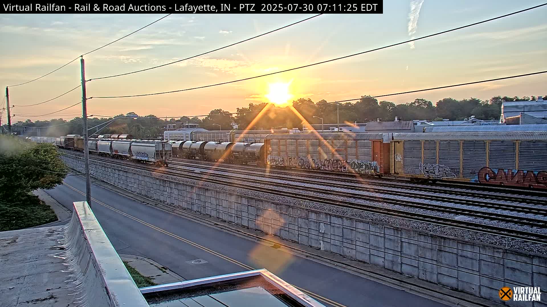 Lafayette City & Lafayette Rail & Road Auctions Live Cam - Lafayette, Tippecanoe, Indiana, USA