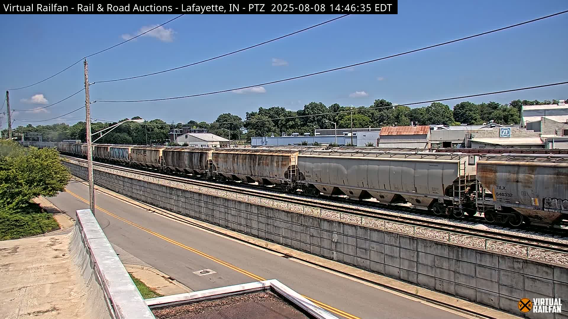 Lafayette City & Lafayette Rail & Road Auctions Live Cam - Lafayette, Tippecanoe, Indiana, USA