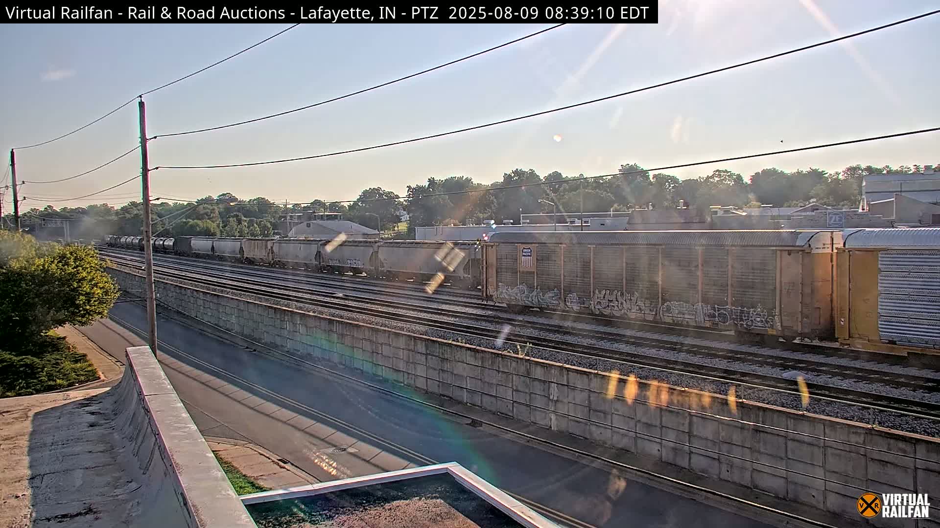 Lafayette City & Lafayette Rail & Road Auctions Live Cam - Lafayette, Tippecanoe, Indiana, USA