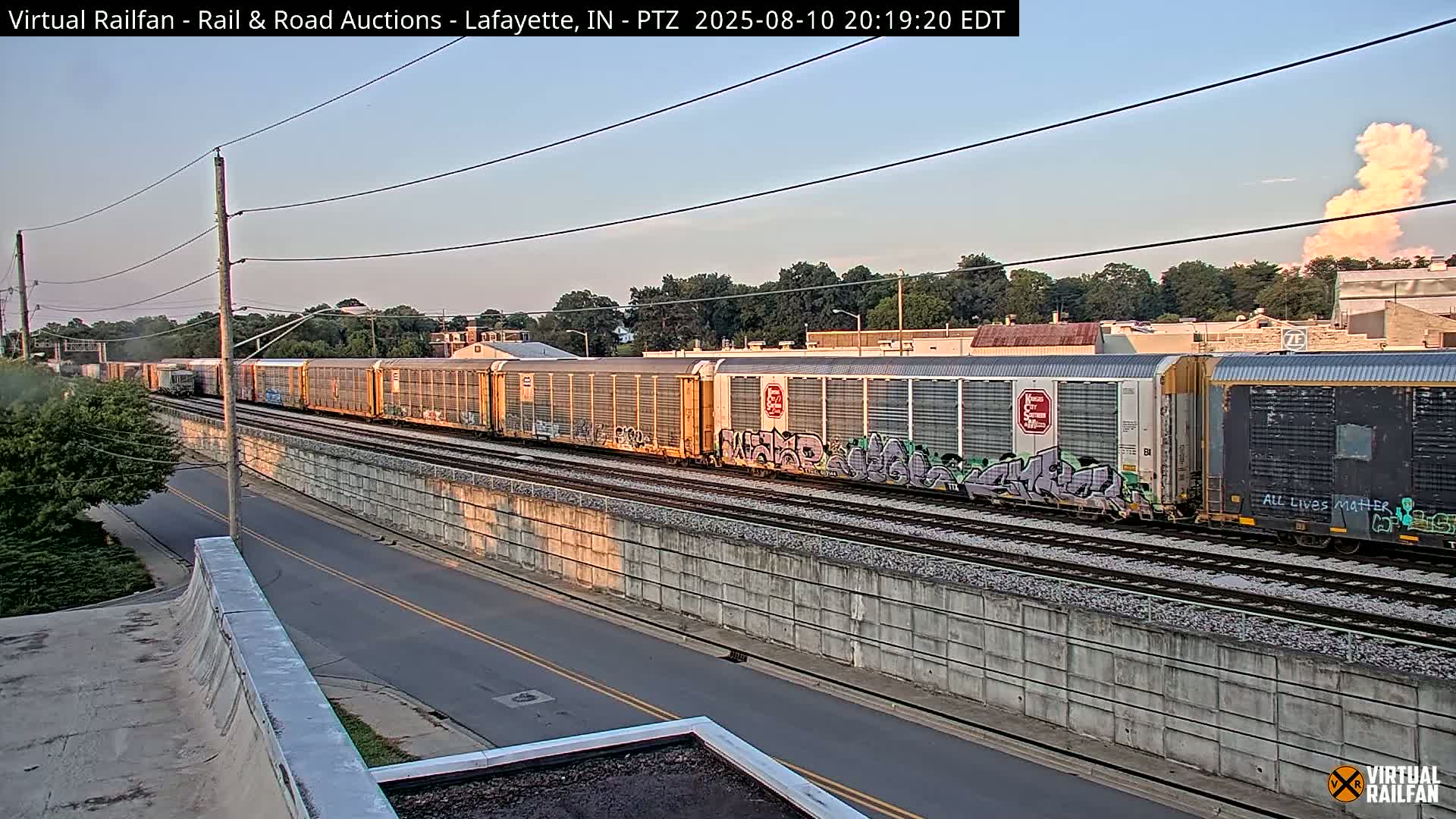 Lafayette City & Lafayette Rail & Road Auctions Live Cam - Lafayette, Tippecanoe, Indiana, USA