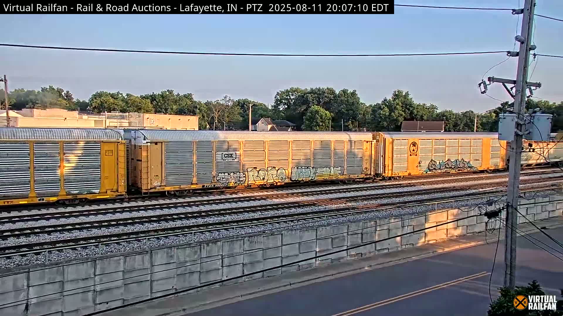 Lafayette City & Lafayette Rail & Road Auctions Live Cam - Lafayette, Tippecanoe, Indiana, USA