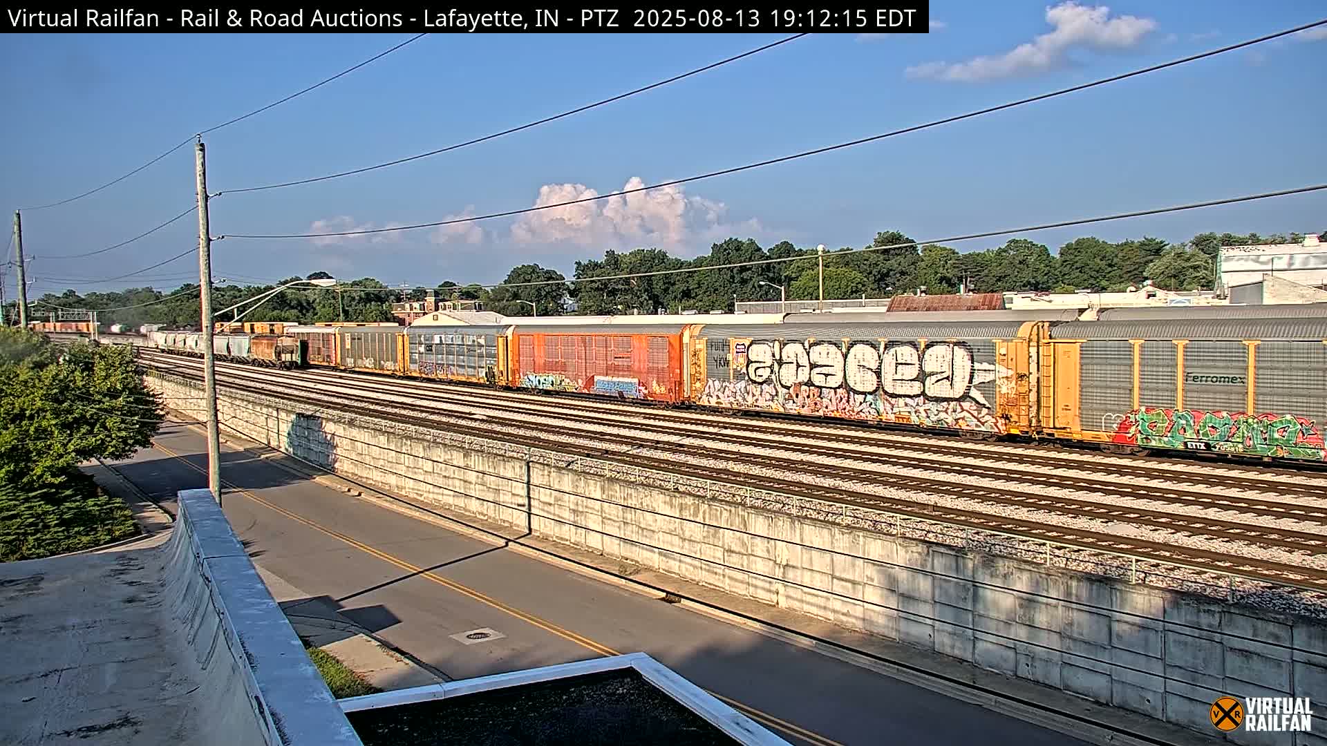 Lafayette City & Lafayette Rail & Road Auctions Live Cam - Lafayette, Tippecanoe, Indiana, USA