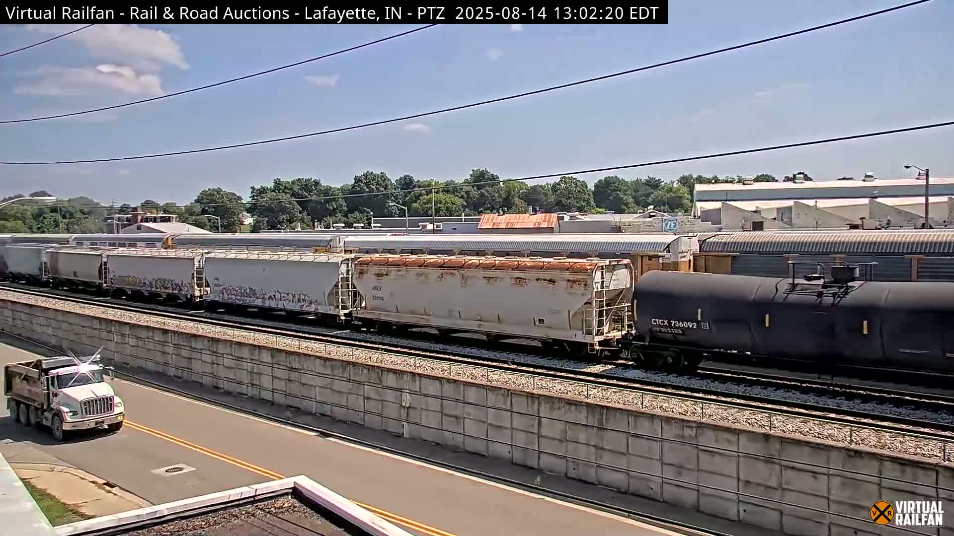 Lafayette City & Lafayette Rail & Road Auctions Live Cam - Lafayette, Tippecanoe, Indiana, USA