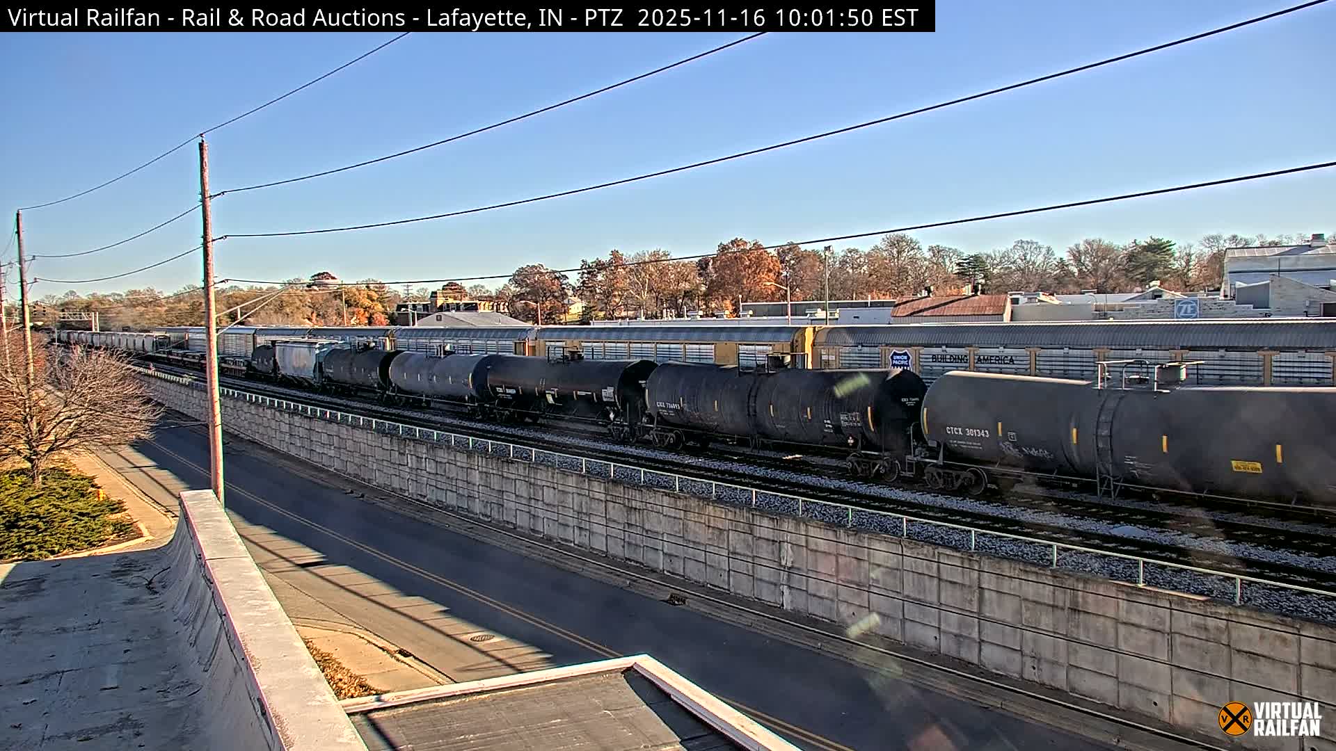 Lafayette City & Lafayette Rail & Road Auctions Live Cam - Lafayette, Tippecanoe, Indiana, USA