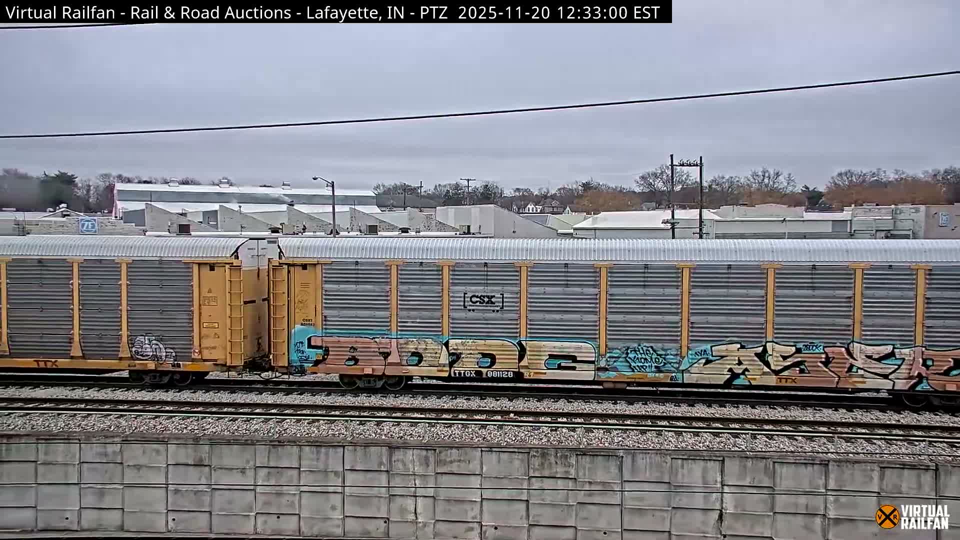 Lafayette City & Lafayette Rail & Road Auctions Live Cam - Lafayette, Tippecanoe, Indiana, USA