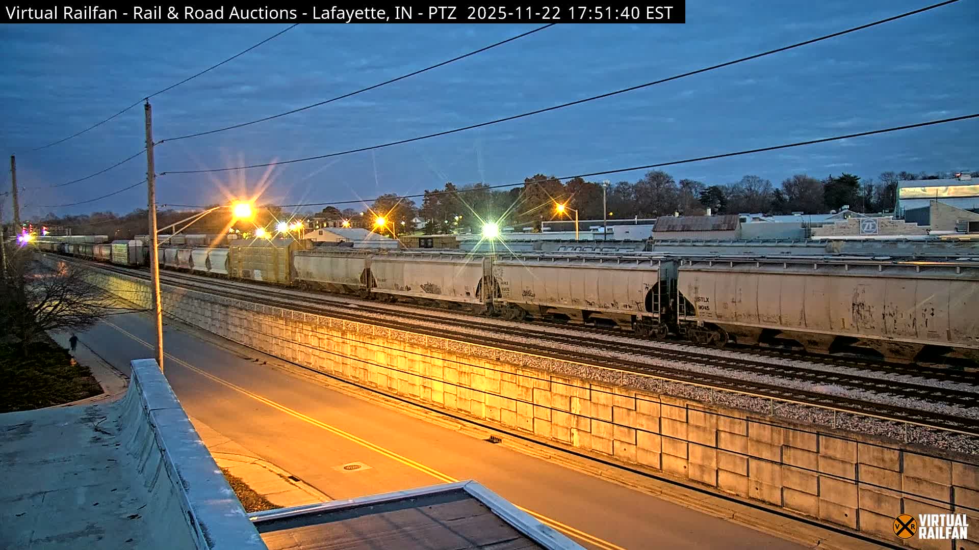 Lafayette City & Lafayette Rail & Road Auctions Live Cam - Lafayette, Tippecanoe, Indiana, USA
