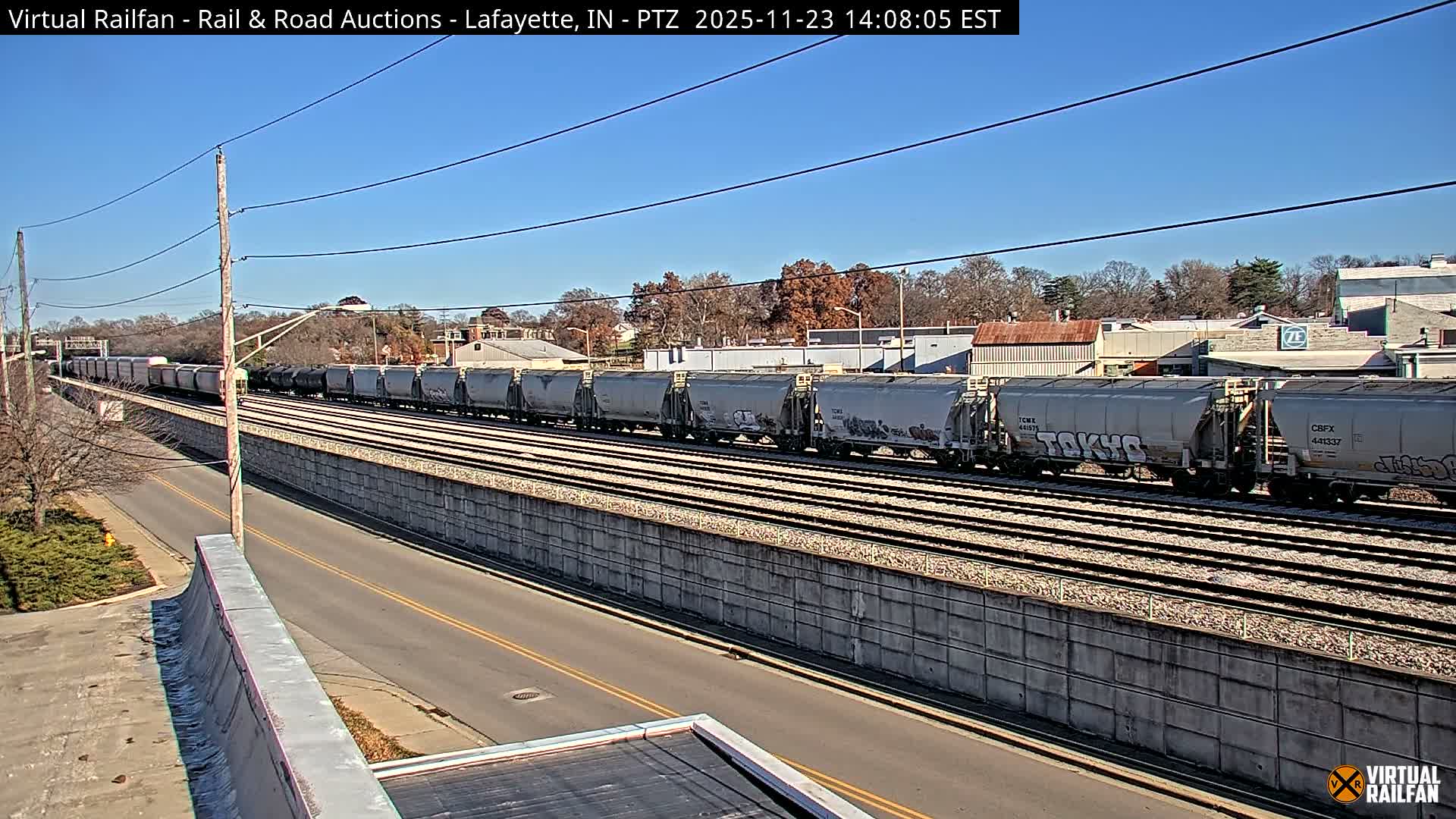 Lafayette City & Lafayette Rail & Road Auctions Live Cam - Lafayette, Tippecanoe, Indiana, USA