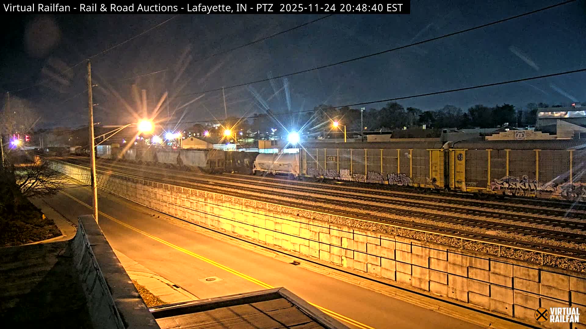 Lafayette City & Lafayette Rail & Road Auctions Live Cam - Lafayette, Tippecanoe, Indiana, USA