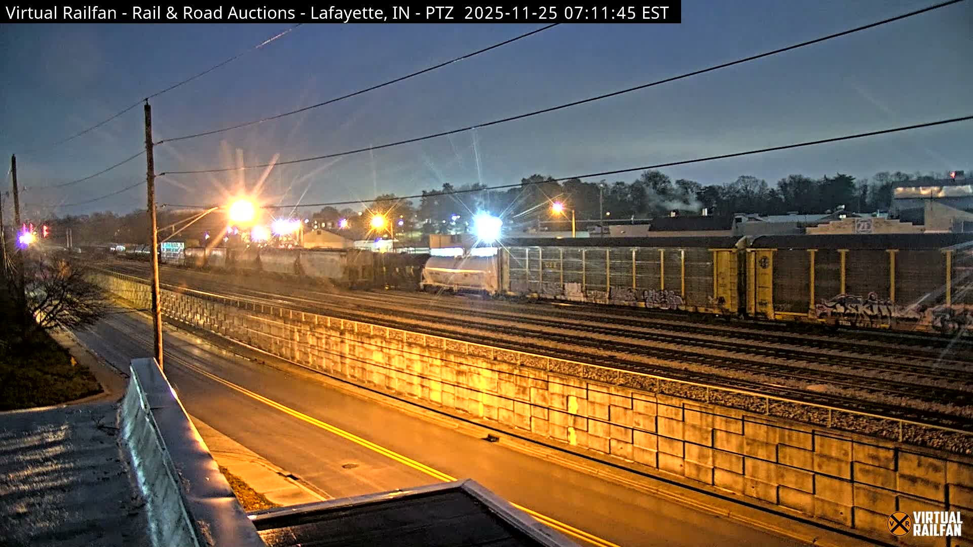 Lafayette City & Lafayette Rail & Road Auctions Live Cam - Lafayette, Tippecanoe, Indiana, USA