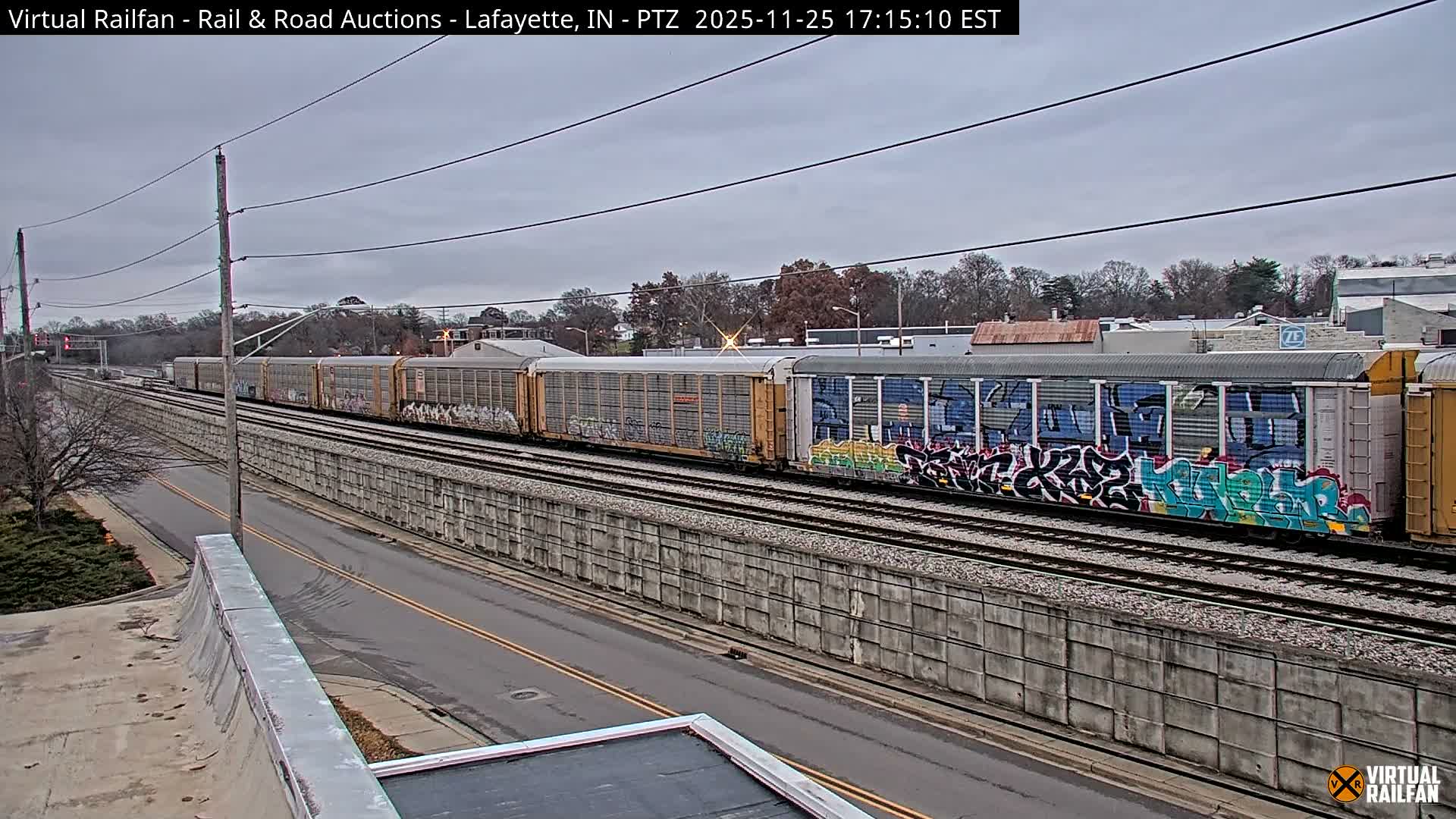 Lafayette City & Lafayette Rail & Road Auctions Live Cam - Lafayette, Tippecanoe, Indiana, USA